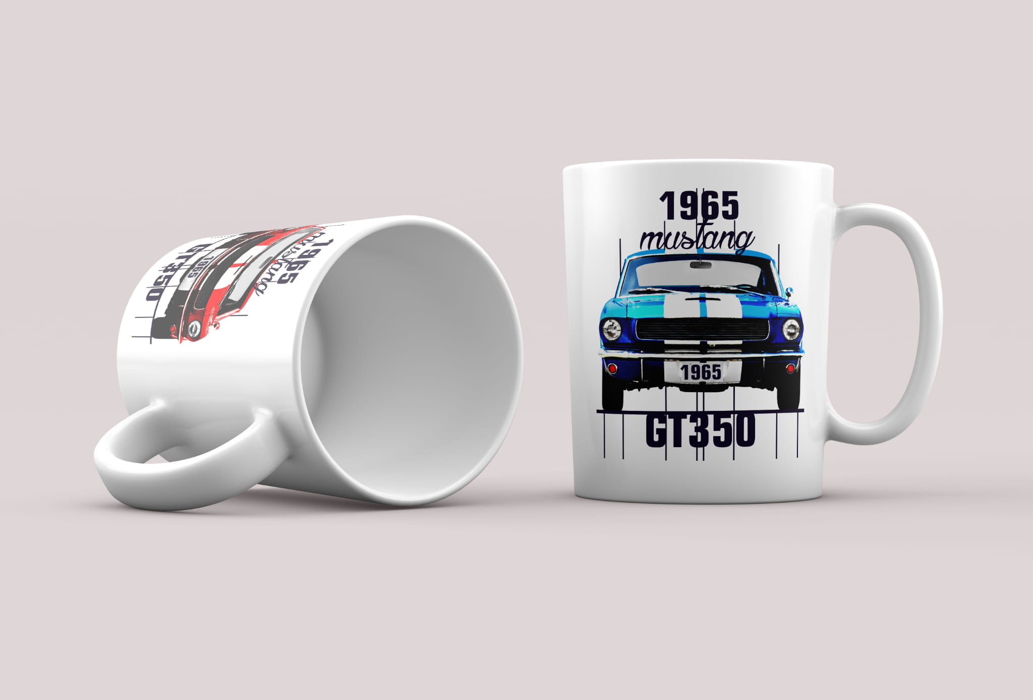 Ford Mustang — kubek (Rodzaj nadruku: Mustang)