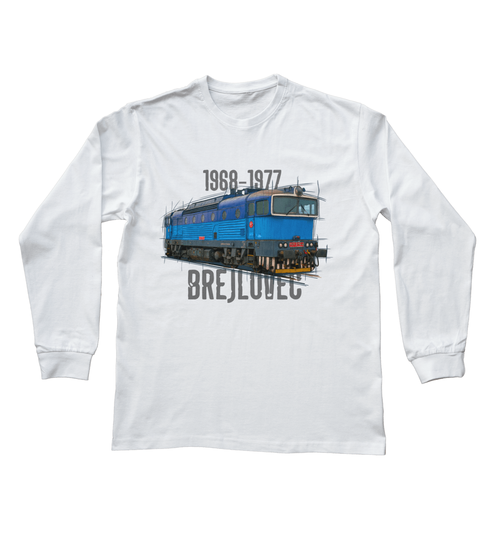 Brejlovec — bluzka z długim rękawem (Rozmiar: XS (dorosła); Kolor koszulki: biały; Rodzaj nadruku: Brejlovec)