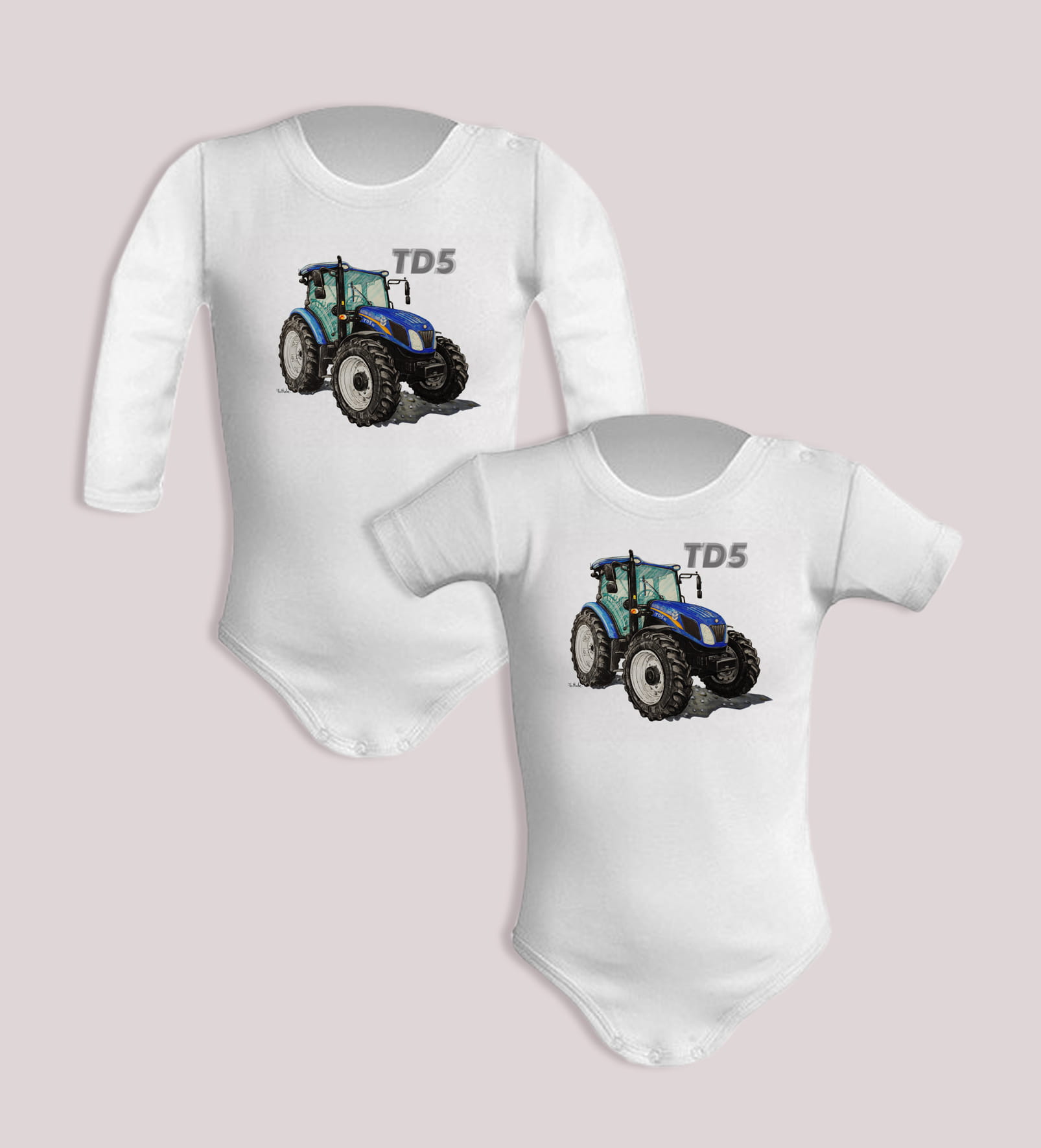 New Holland — body (Rozmiar: 12M; Długość rękawa: krótki; Rodzaj nadruku: New Holland)