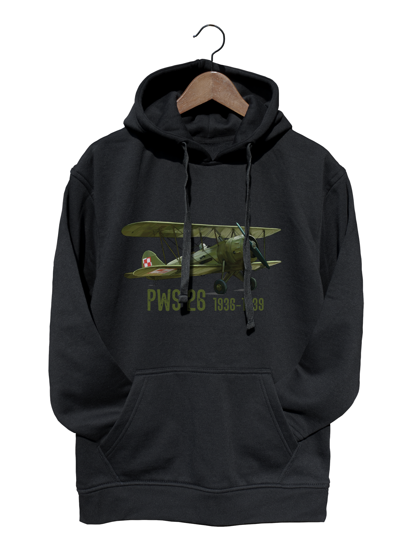 PWS-26 — bluza (Rozmiar: S; Kolor bluzy: czarny; Rodzaj nadruku: PWS-26)