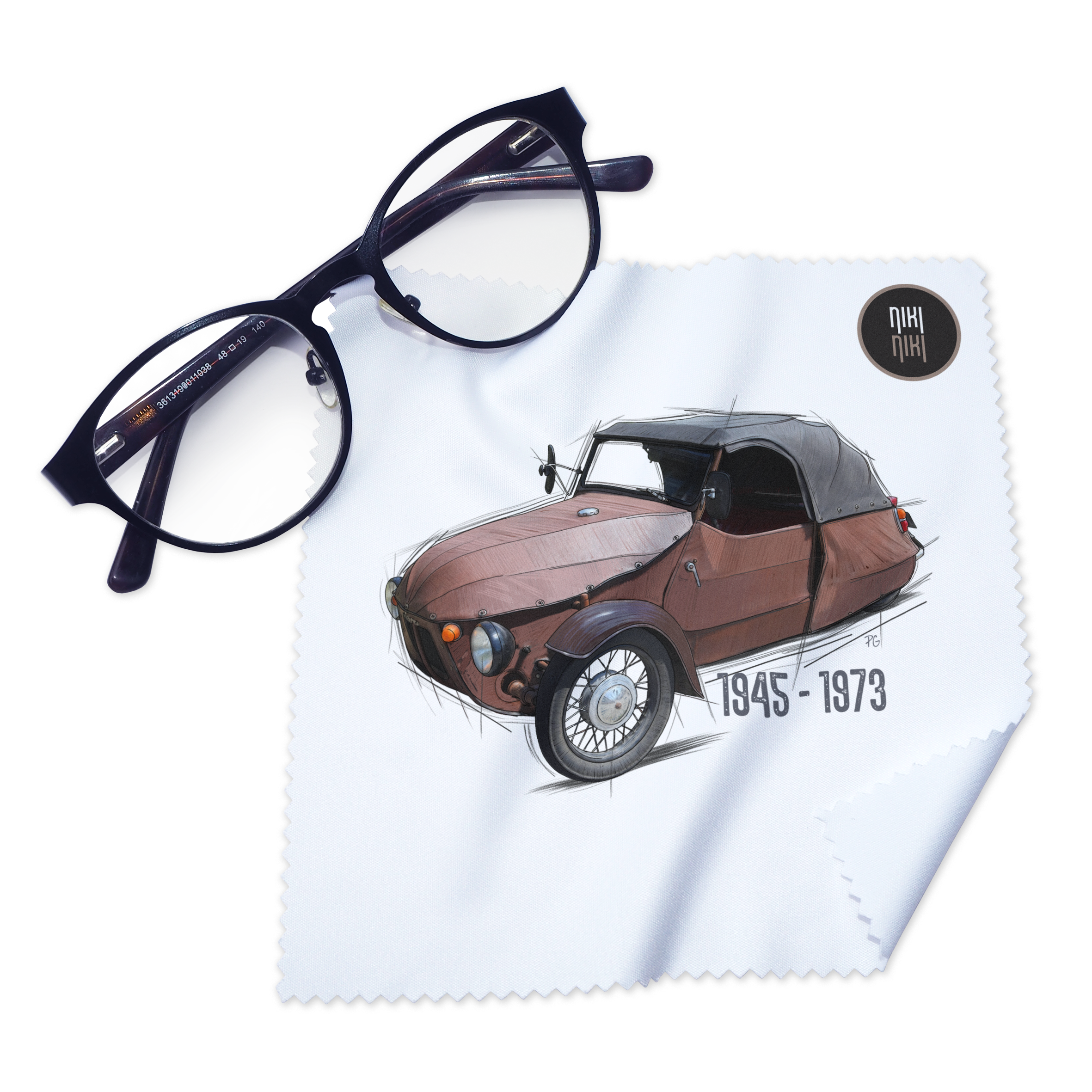 Velorex — ściereczka (Kolor nadruku: brązowy; Rodzaj nadruku: Velorex)