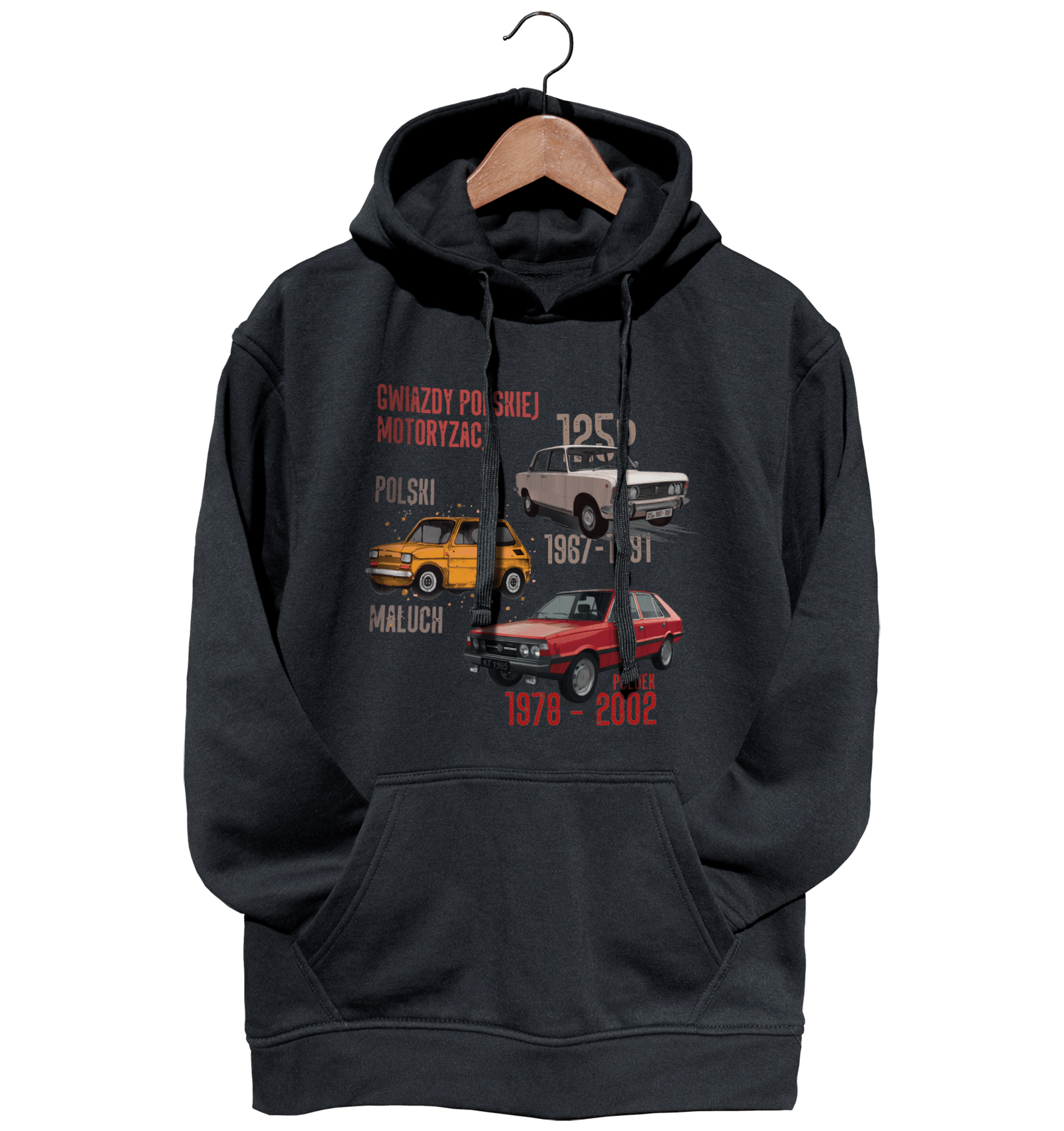 Bluza dla fana motoryzacji (Rozmiar: 9 - 11 lat; Kolor bluzy: czarny; Rodzaj nadruku: OSOMIX)