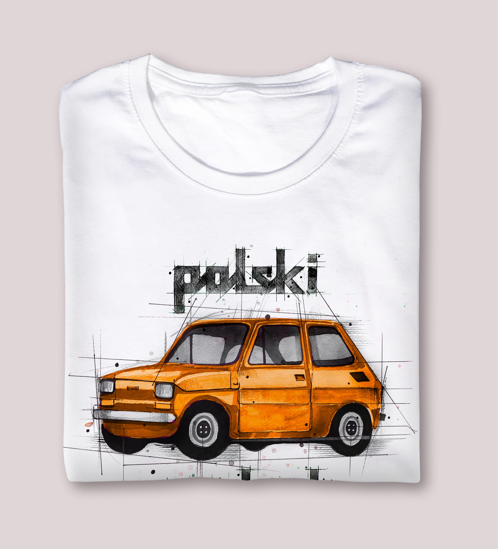 Maluch — koszulka (Kolor koszulki: biały; Rozmiar: 9 - 11 lat; Rodzaj nadruku: Maluch)