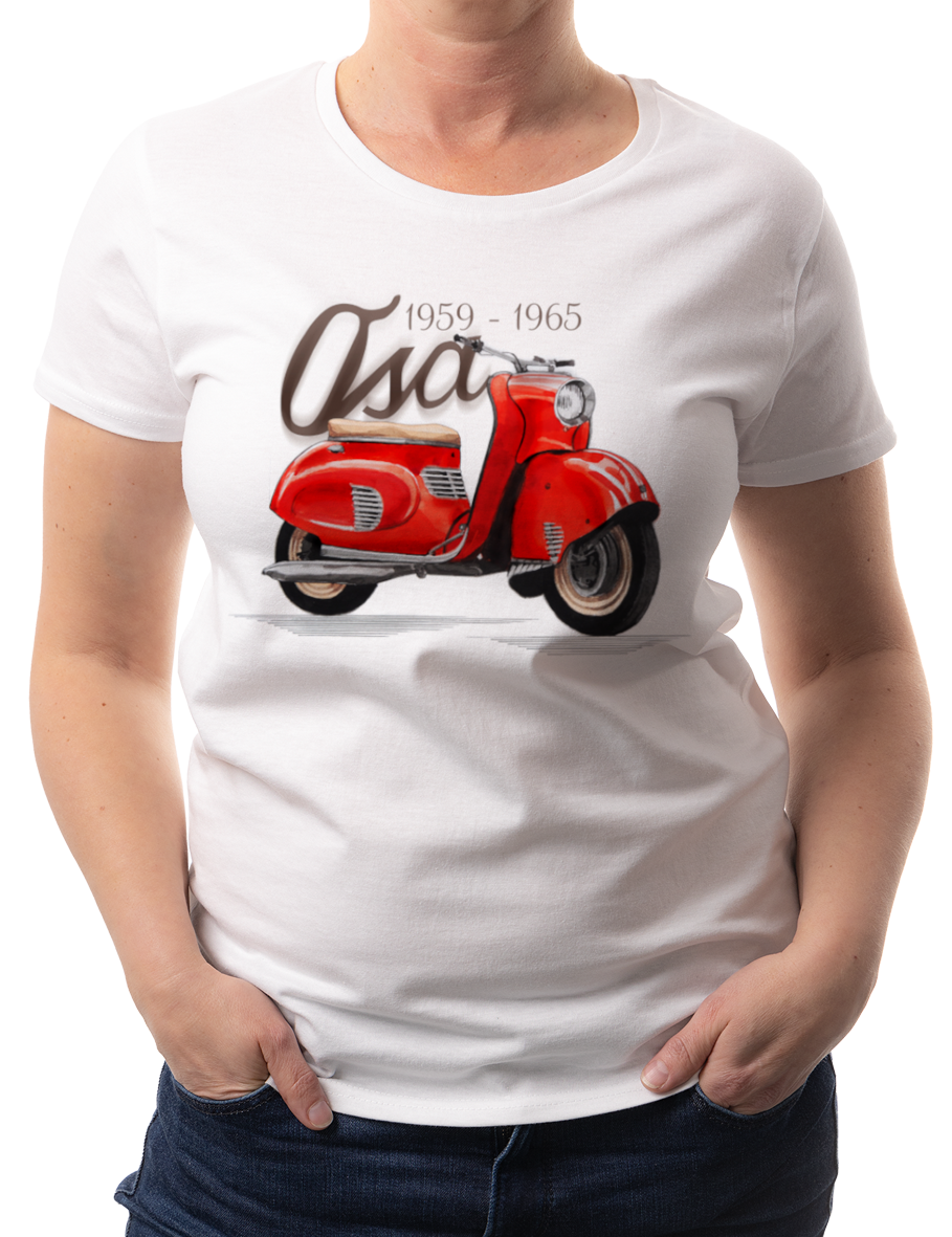 Osa — koszulka (Kolor koszulki: biały; Rozmiar: 3XL (damska); Rodzaj nadruku: Osa)