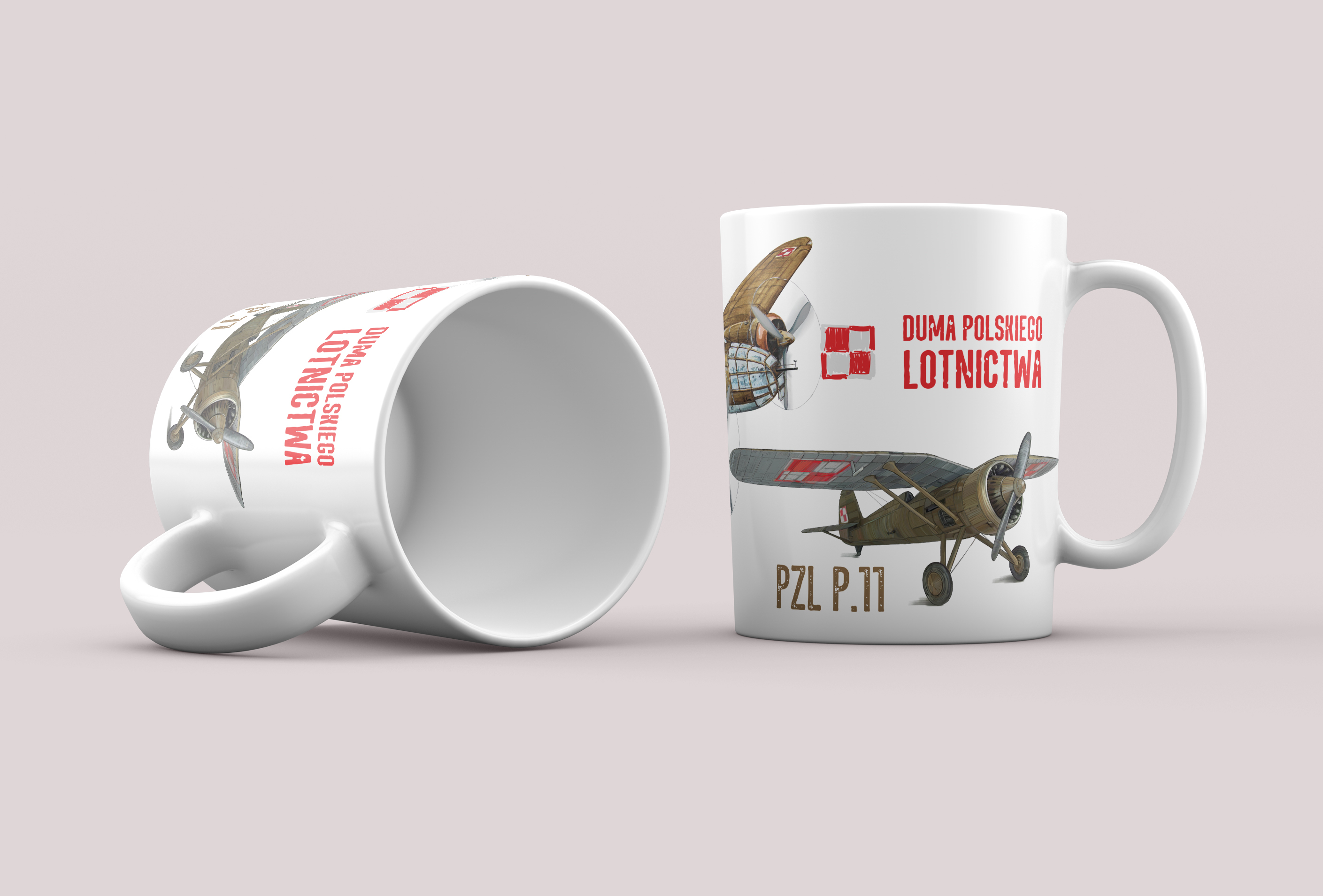 Kubek dla fana samolotów