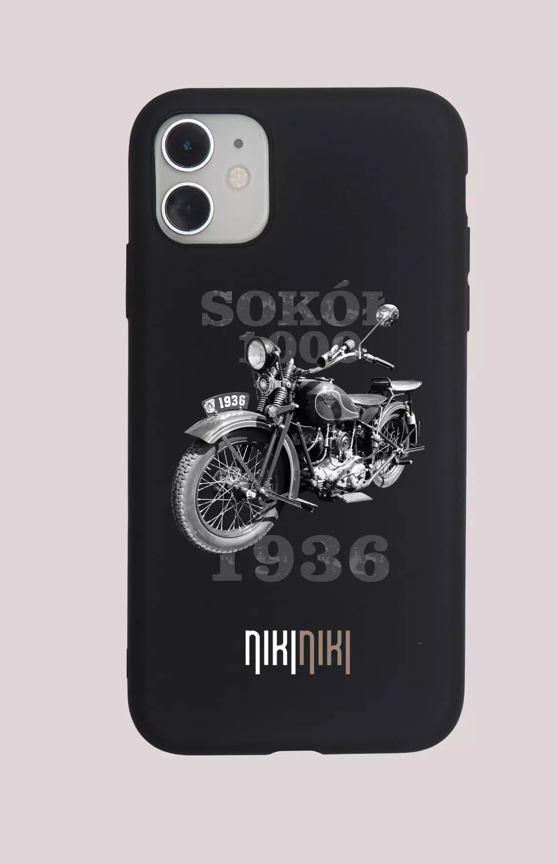 Sokół — etui (Producent telefonu: SAMSUNG; Model telefonu: GALAXY XCOVER 7; Kolor etui: czarny; Rodzaj nadruku: Sokół)