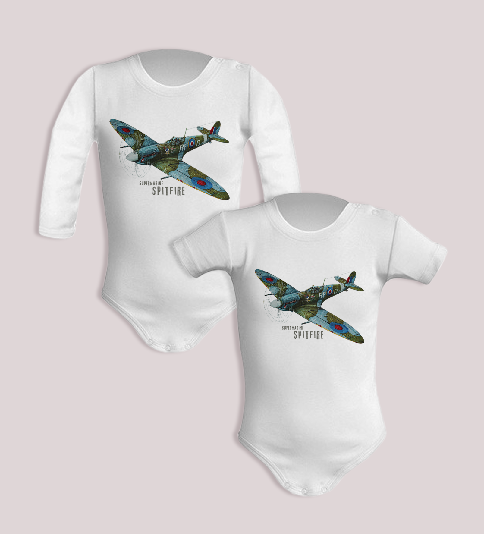 Supermarine Spitfire — body (Rozmiar: 9M; Długość rękawa: krótki; Rodzaj nadruku: Supermarine Spitfire)