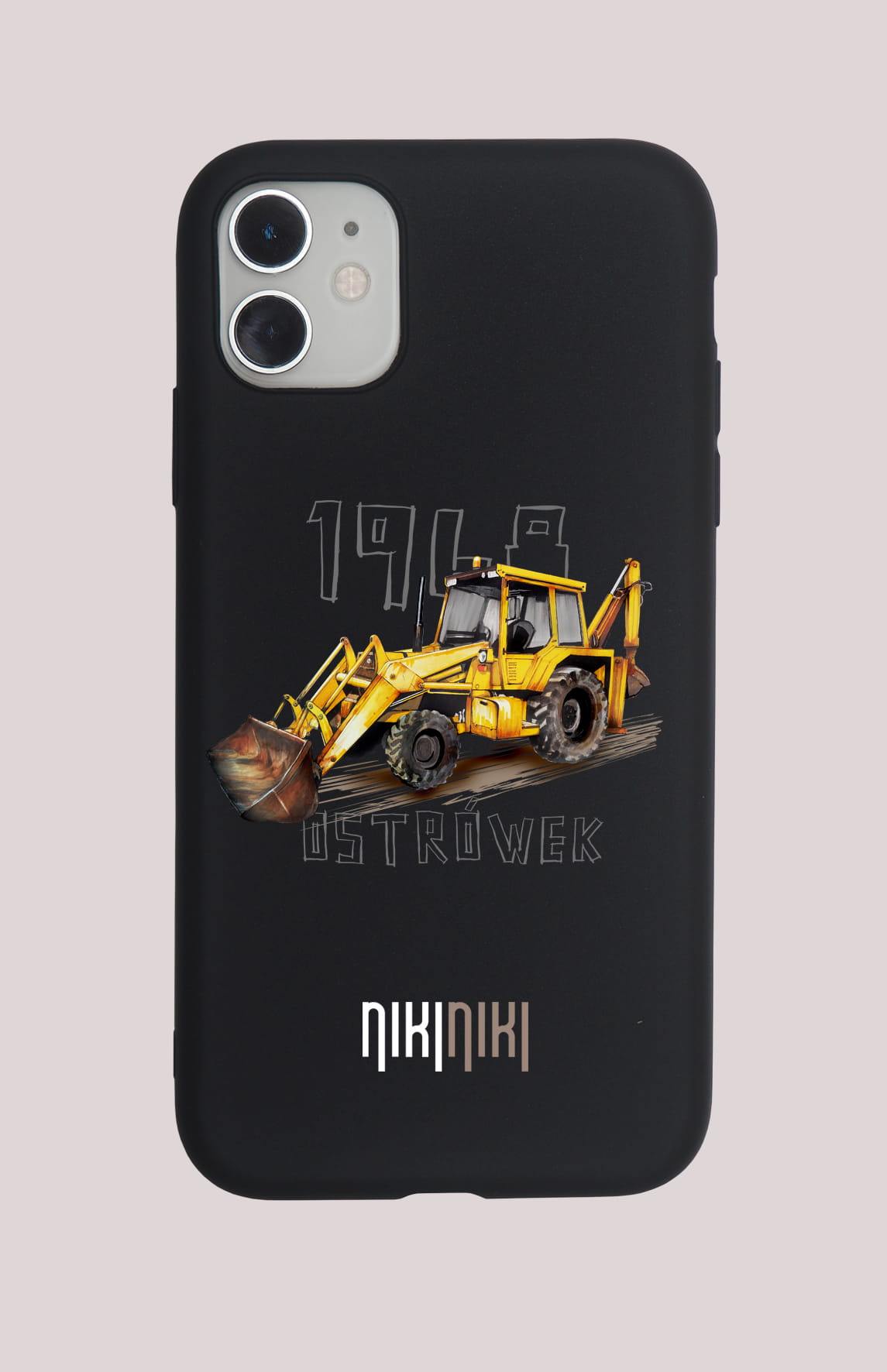 Ostrówek — etui (Producent telefonu: HUAWEI; Model telefonu: P40 PRO 5G; Kolor etui: czarny; Rodzaj nadruku: Ostrówek)