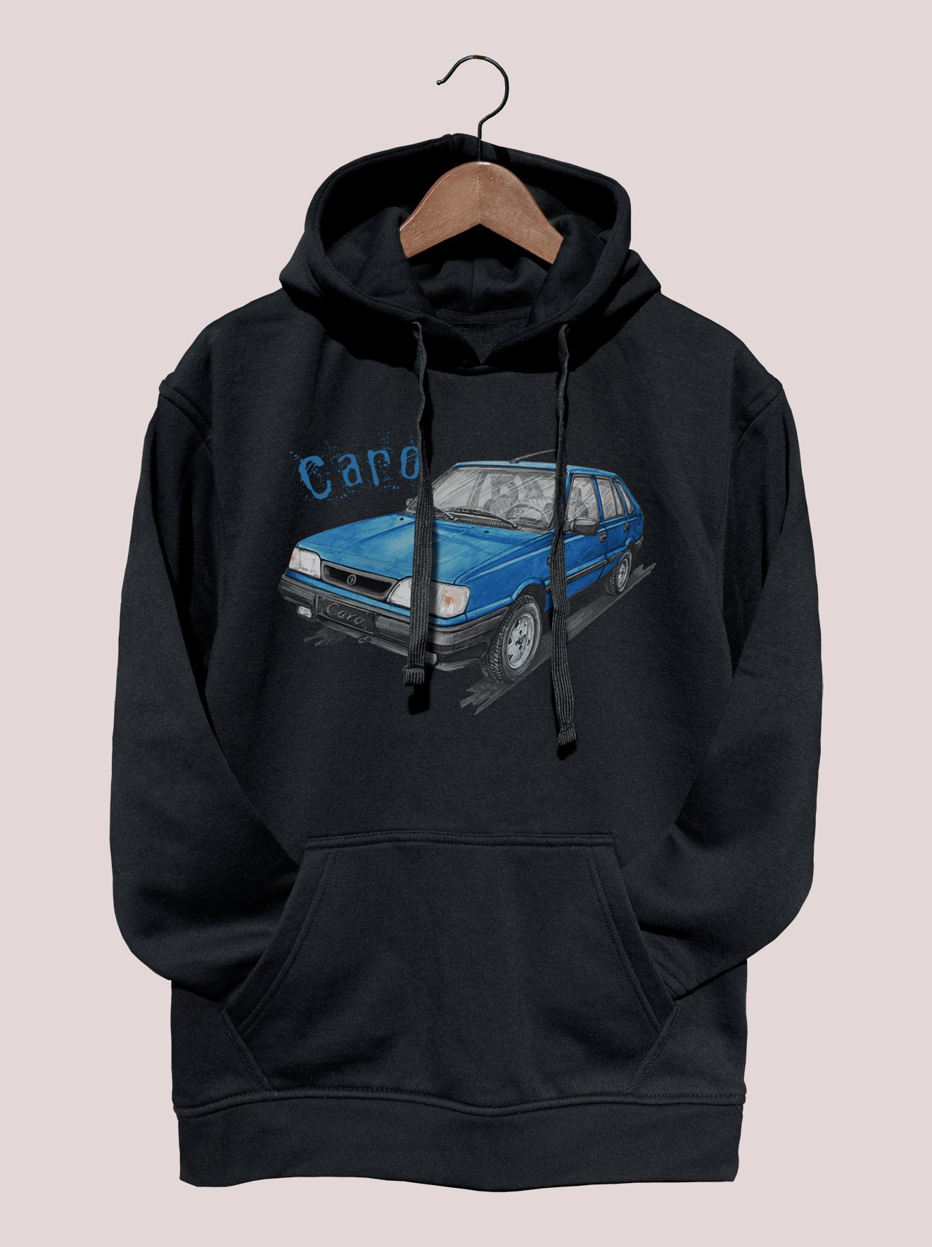 Polonez Caro — bluza (Rozmiar: S; Kolor bluzy: czarny; Rodzaj nadruku: Polonez Caro)