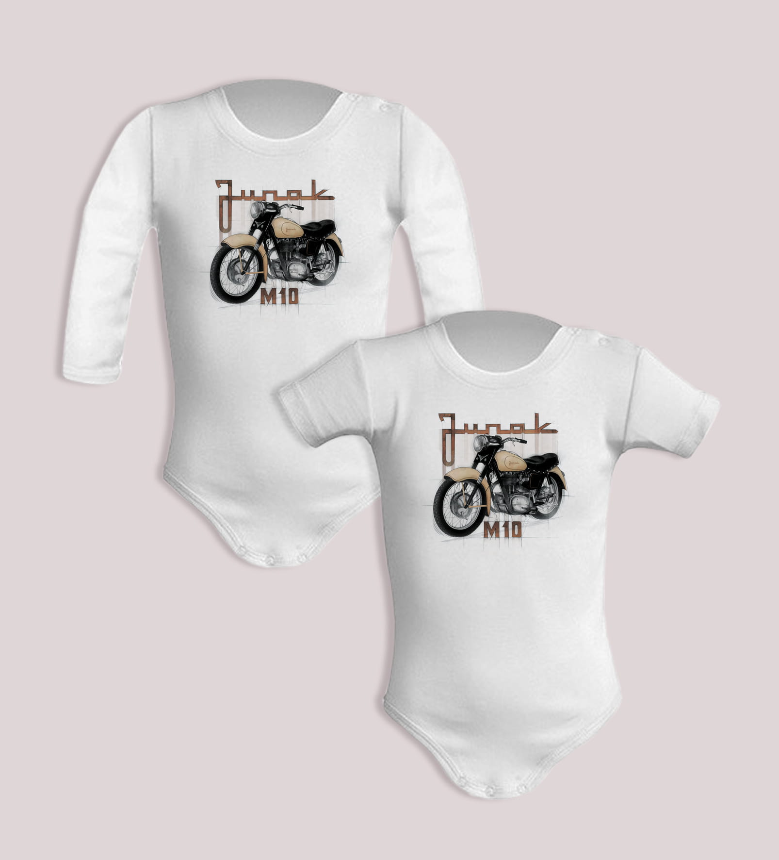 Junak M10 — body (Rozmiar: 3M; Długość rękawa: długi; Rodzaj nadruku: Junak M10)