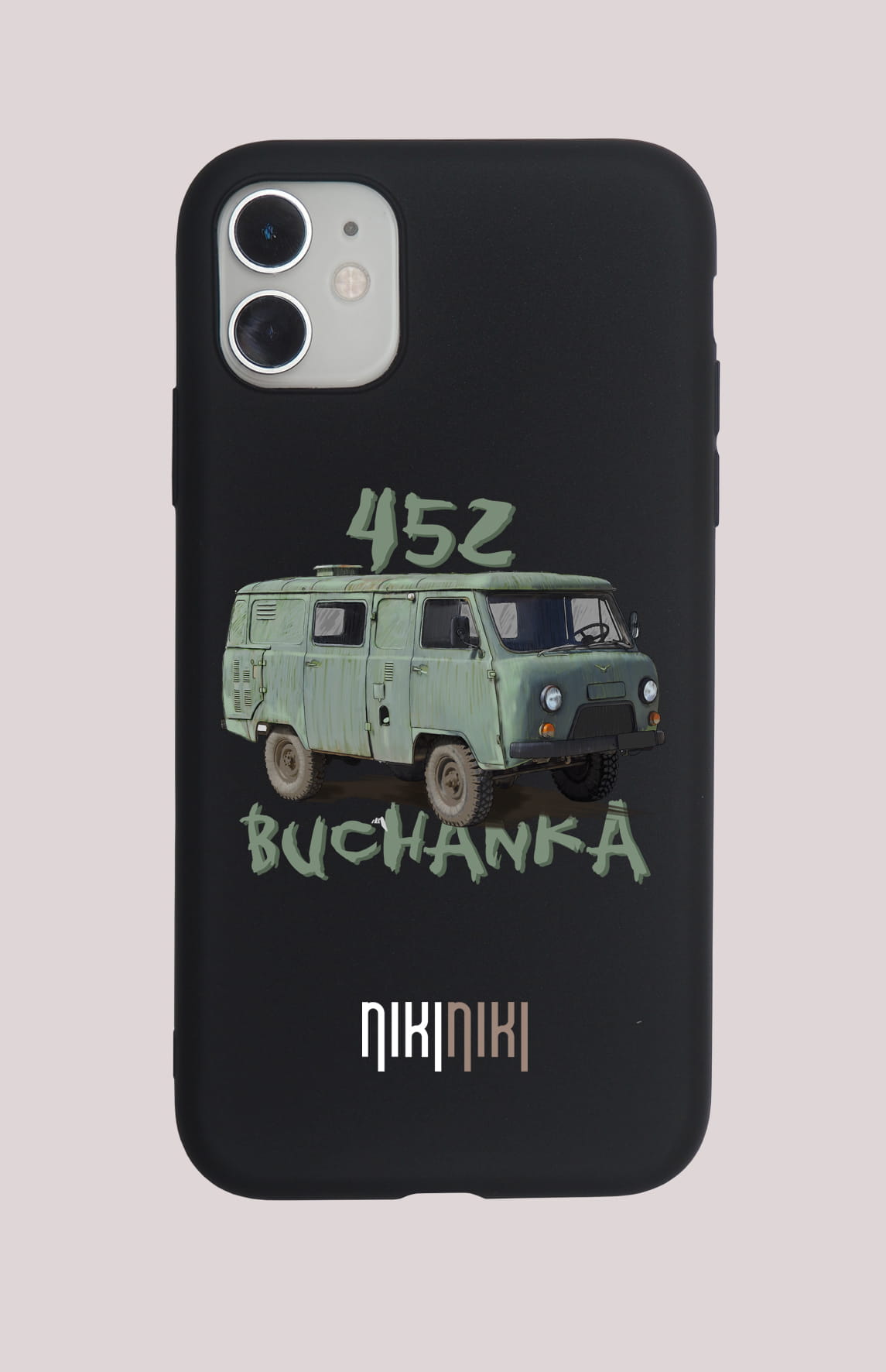UAZ Buchanka — etui (Producent telefonu: XIAOMI; Model telefonu: REDMI NOTE 14 PRO 5G; Kolor etui: czarny; Rodzaj nadruku: UAZ Buchanka)