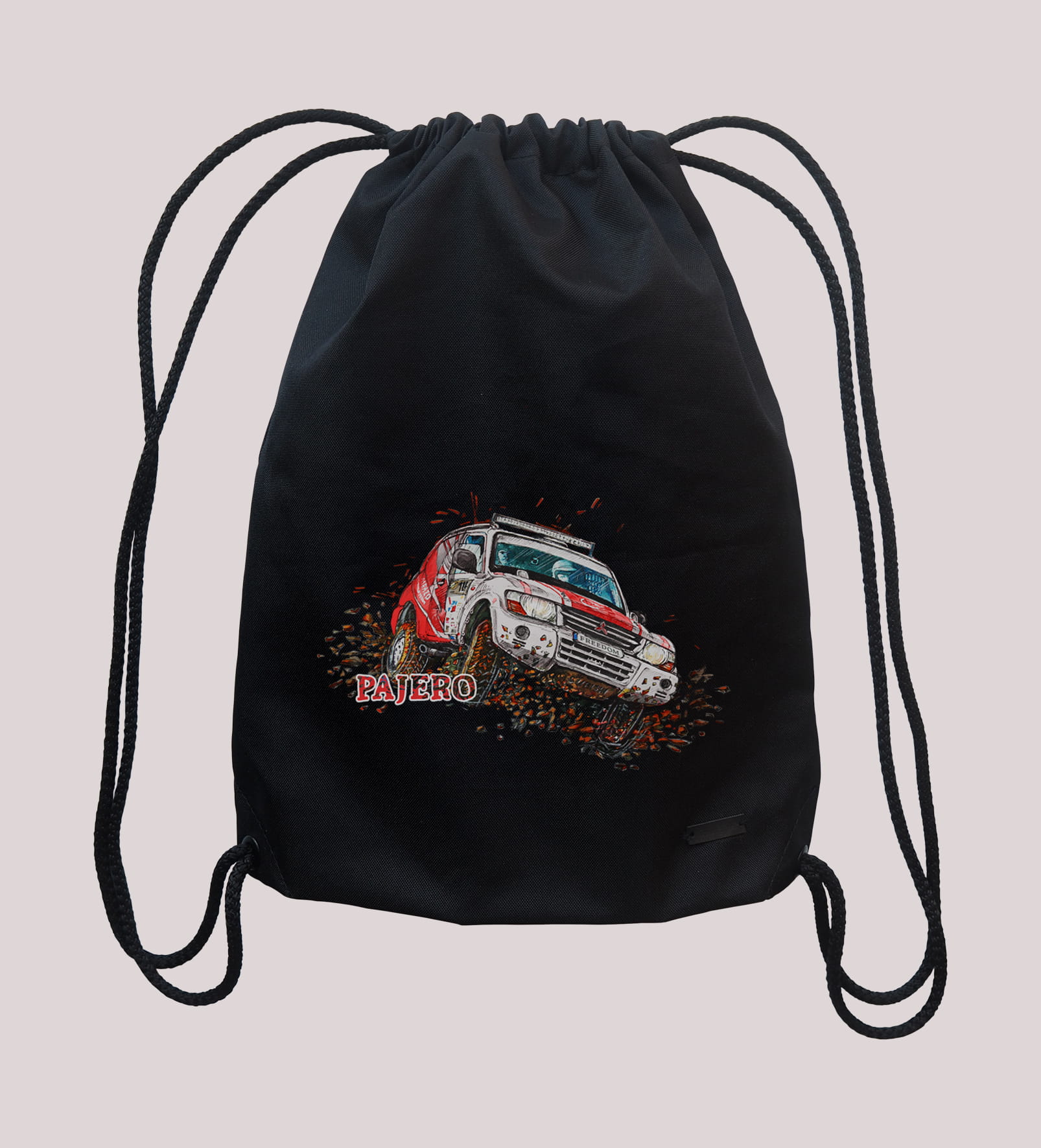 Mitsubishi Pajero — plecak (Rodzaj nadruku: Mitsubishi Pajero)