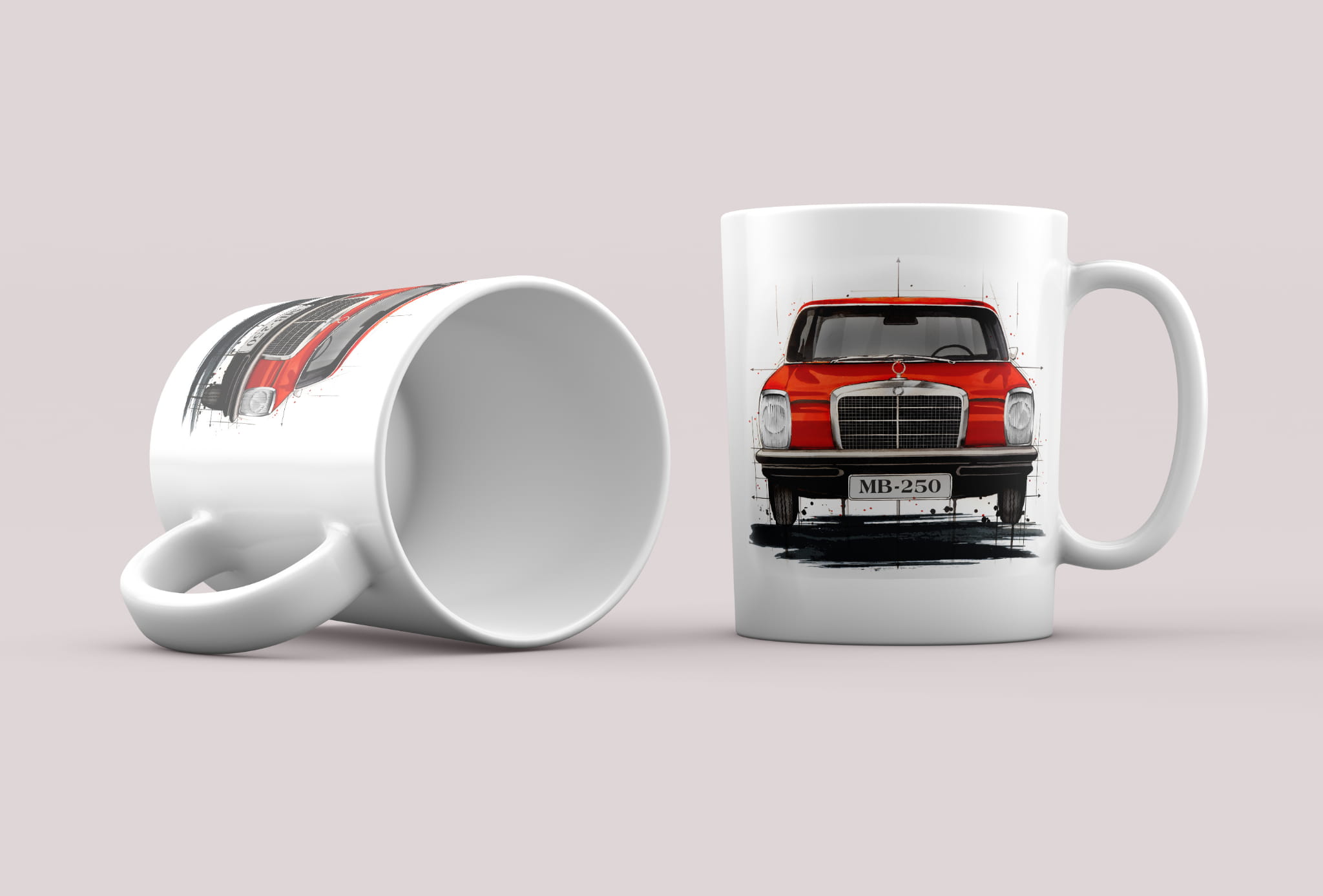 Mercedes-Benz — kubek (Rodzaj nadruku: Mercedes-Benz)