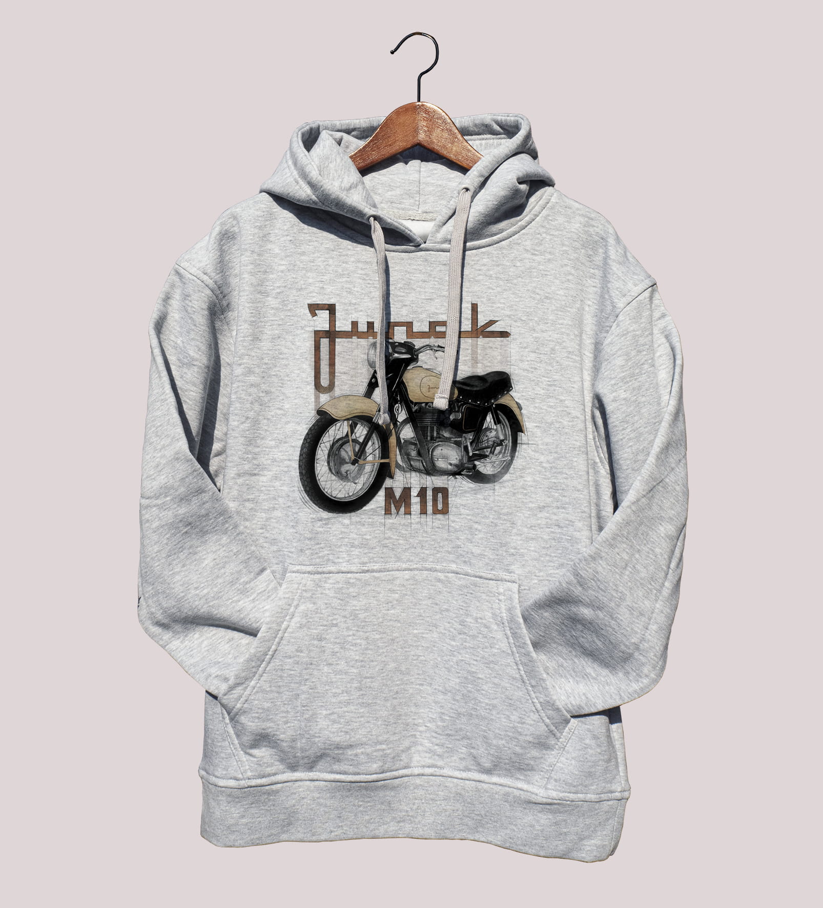 Junak M10 — bluza (Rozmiar: 12 - 14 lat; Kolor bluzy: szary; Rodzaj nadruku: Junak M10)