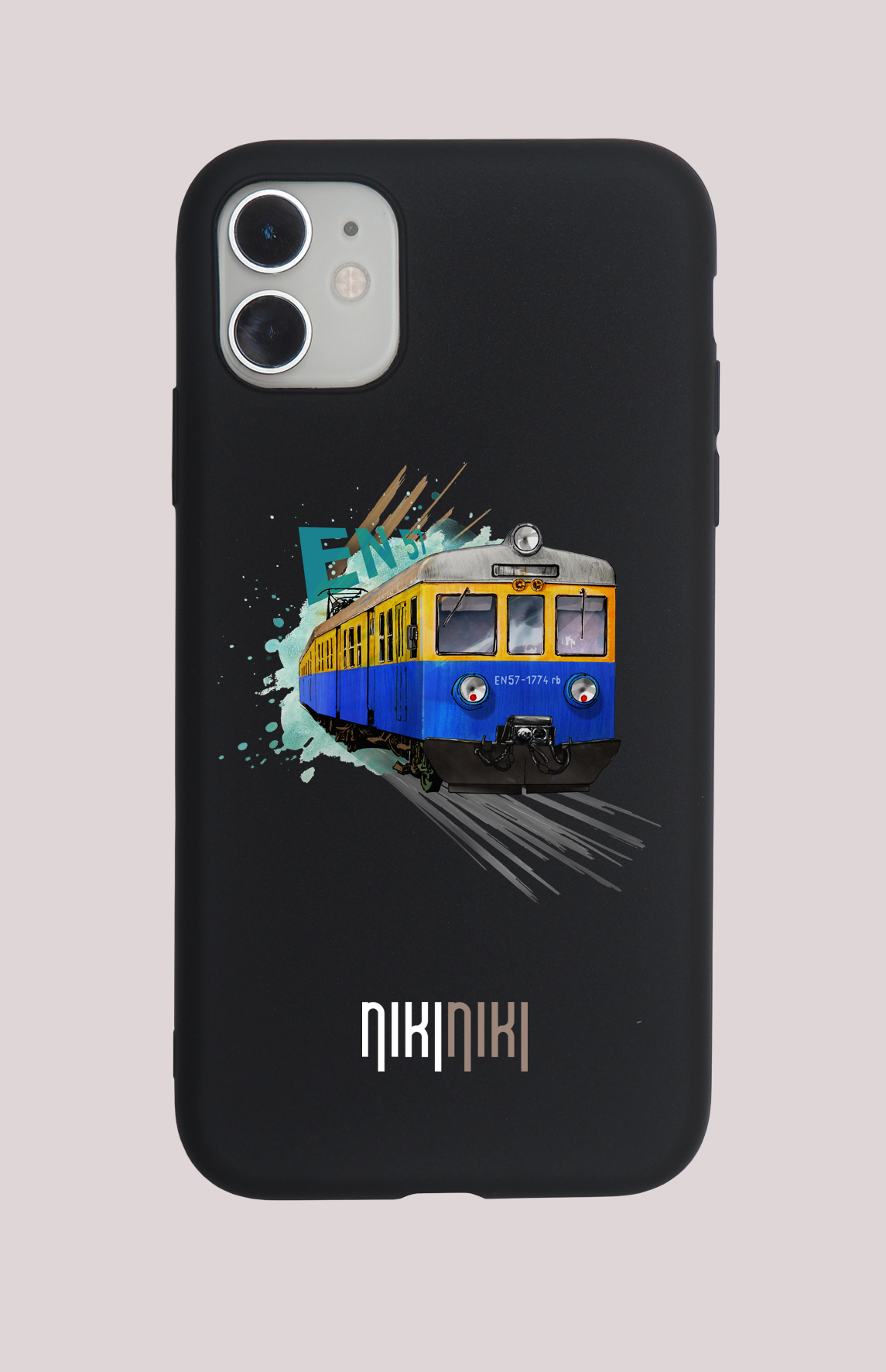 EN57 — etui (Producent telefonu: XIAOMI; Model telefonu: REDMI NOTE 14 PRO 5G; Kolor etui: czarny; Rodzaj nadruku: EN57)
