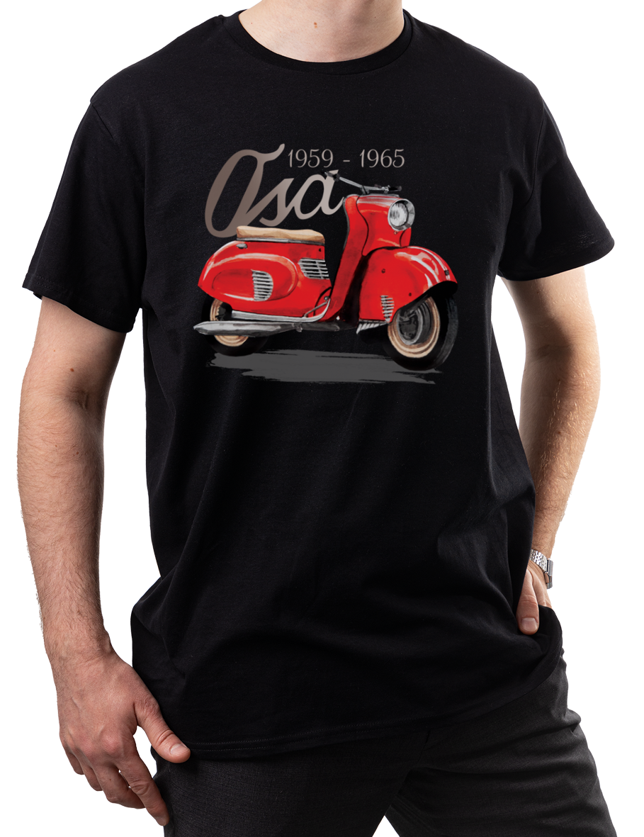 Osa — koszulka (Kolor koszulki: czarny; Rozmiar: 4XL (męska); Rodzaj nadruku: Osa)