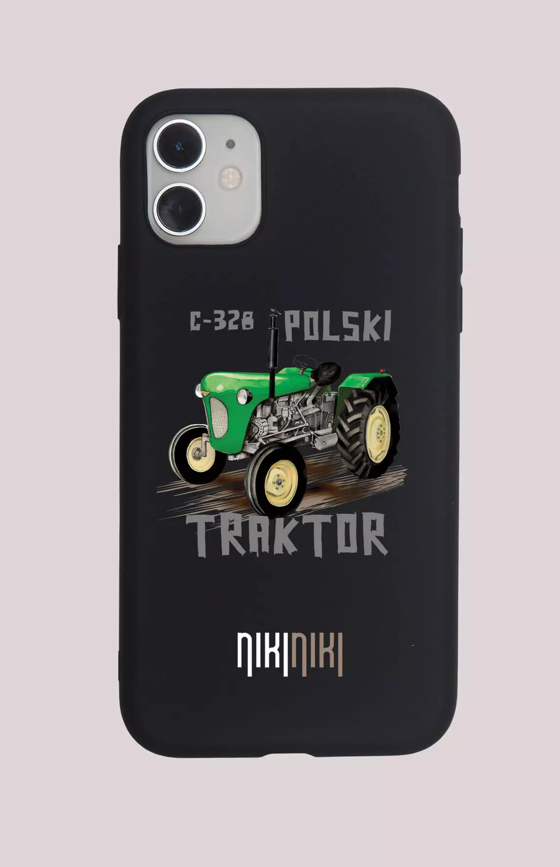 Ursus C-328 — etui (Producent telefonu: IPHONE; Model telefonu: 17; Kolor etui: czarny; Rodzaj nadruku: Ursus C-328)