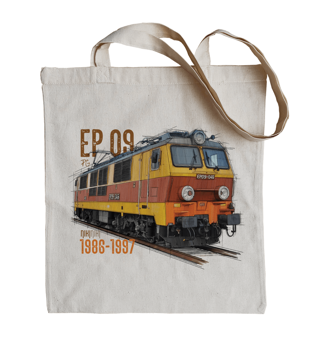 EP09 Dziewiątka — torba (Rodzaj nadruku: EP09 Dziewiątka)