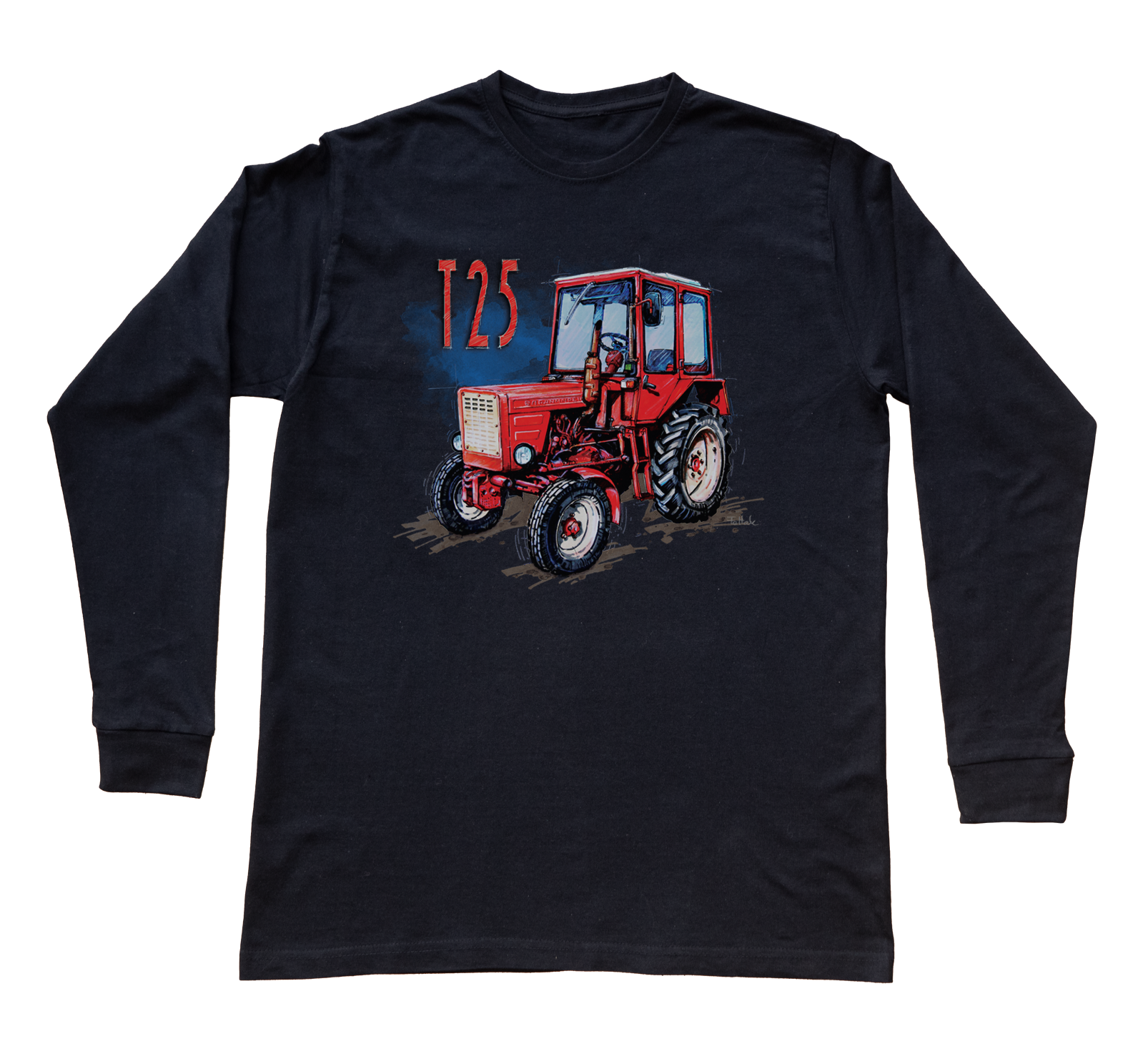 Władimiriec — bluzka z długim rękawem (Rozmiar: 3 - 4 lata; Kolor koszulki: czarny; Rodzaj nadruku: Władimiriec)