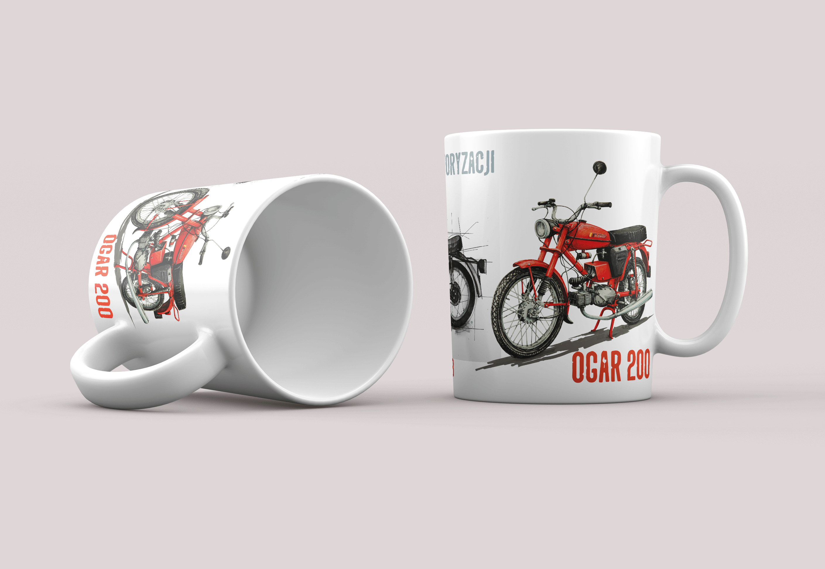 Kubek dla motocyklisty (Rodzaj nadruku: MOTMIX)