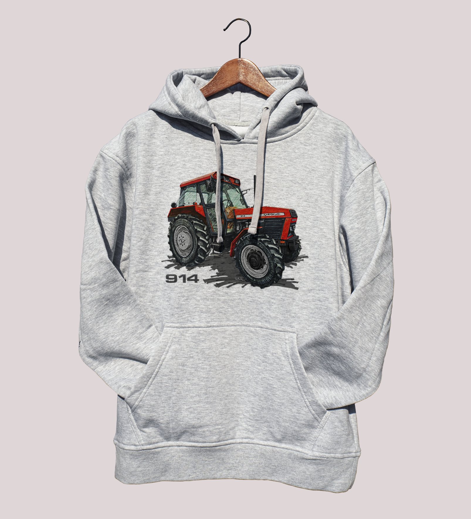 Ursus 914 — bluza (Rozmiar: 3 - 4 lata; Kolor bluzy: szary; Rodzaj nadruku: Ursus 914)