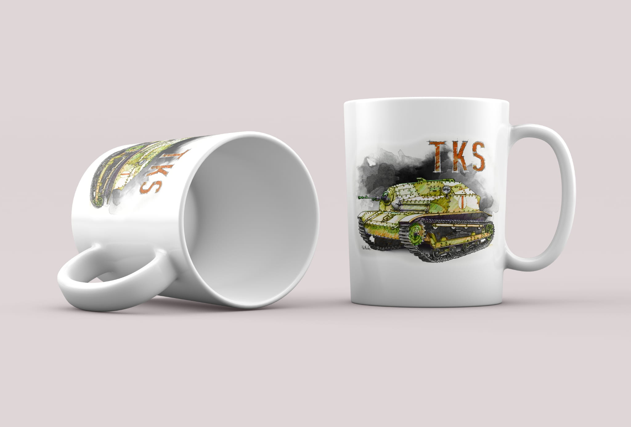 TKS — kubek (Rodzaj nadruku: TKS)