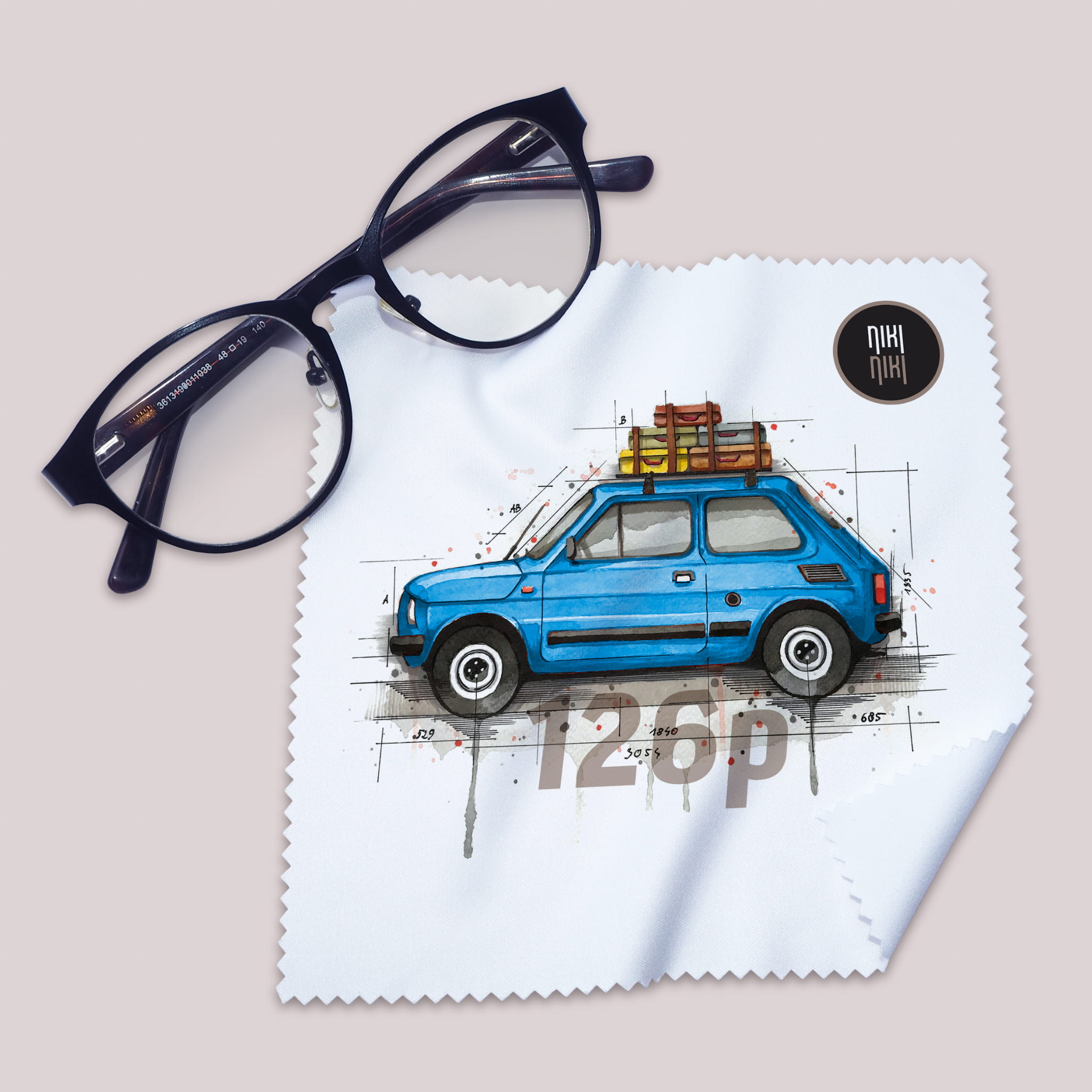 Fiat 126p — ściereczka