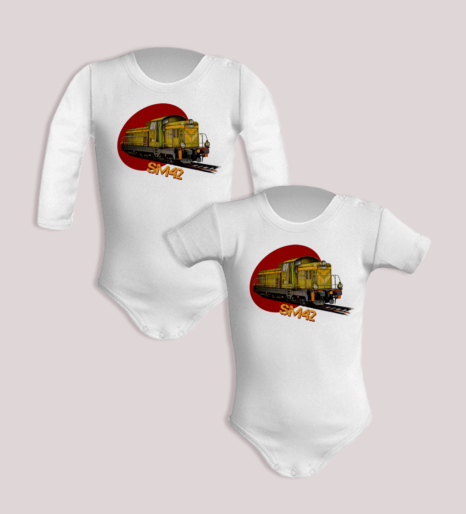 SM42 Stonka — body (Rozmiar: 12M; Długość rękawa: długi; Rodzaj nadruku: SM42 Stonka)