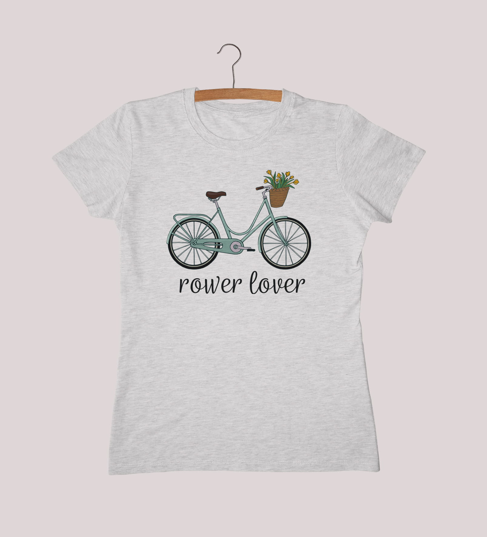 Damka — koszulka (Kolor koszulki: jasnoszary melanż; Rozmiar: 7 - 8 lat; Rodzaj nadruku: Damka)