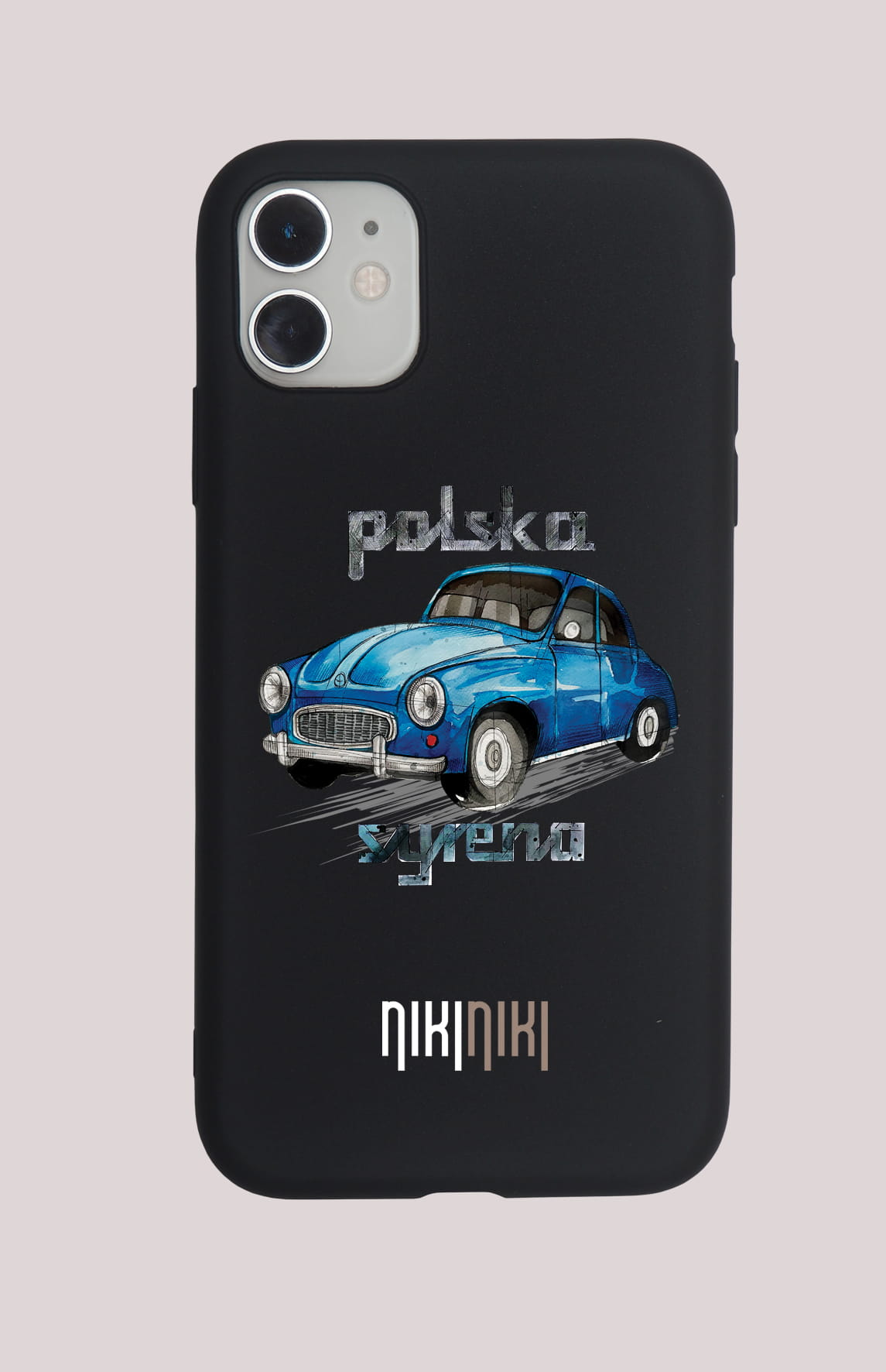 Syrena — etui (Producent telefonu: REALME; Model telefonu: 14 5G; Kolor etui: czarny; Rodzaj nadruku: Syrena)