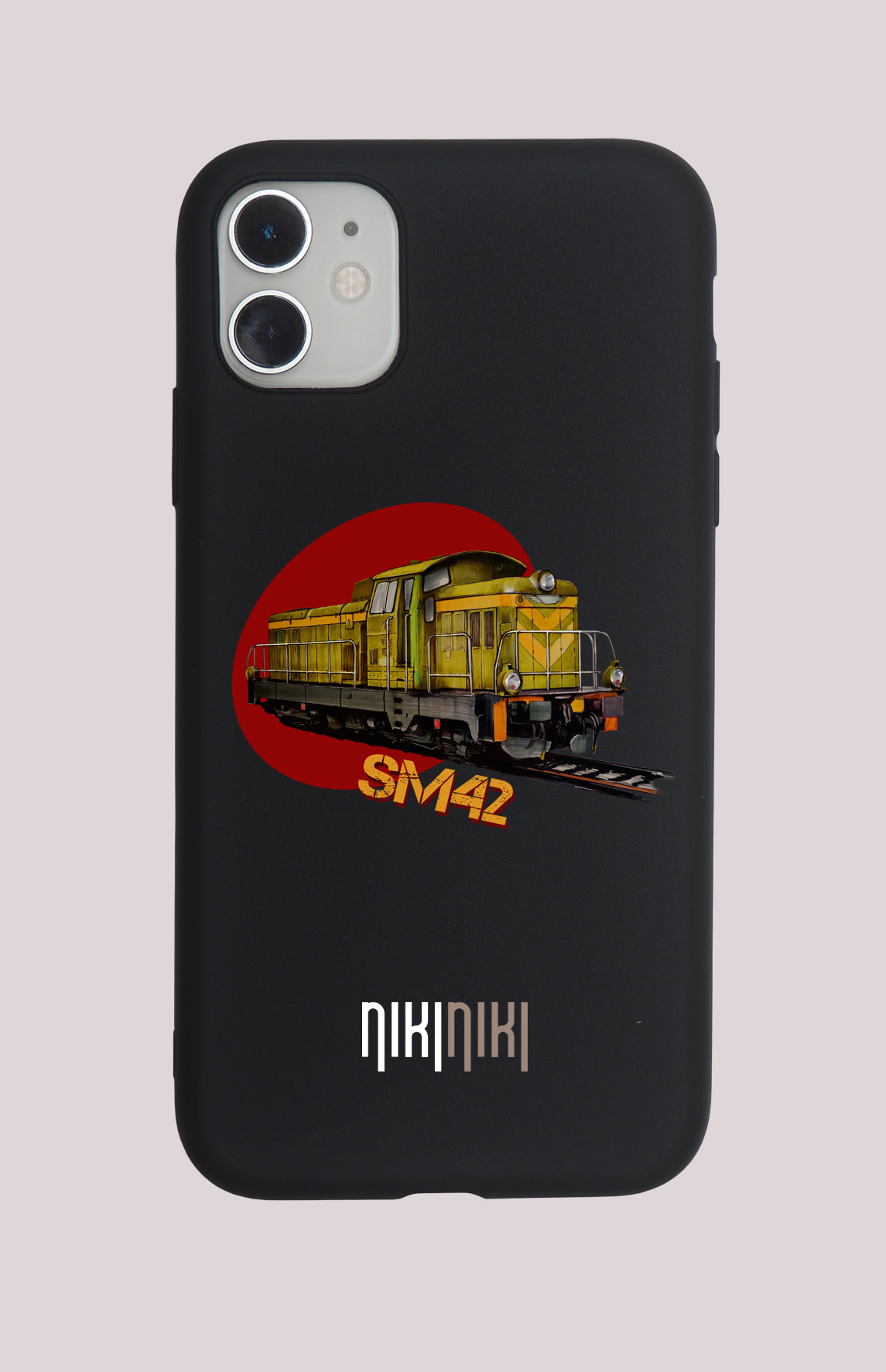 SM42 Stonka — etui (Producent telefonu: IPHONE; Model telefonu: XR; Kolor etui: czarny; Rodzaj nadruku: SM42 Stonka)