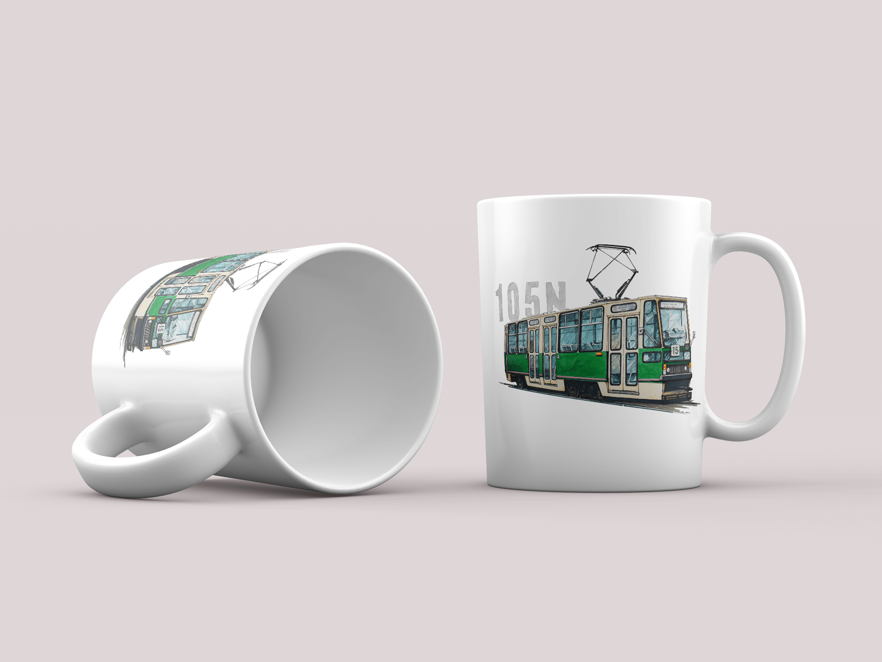 Konstal 105N — kubek