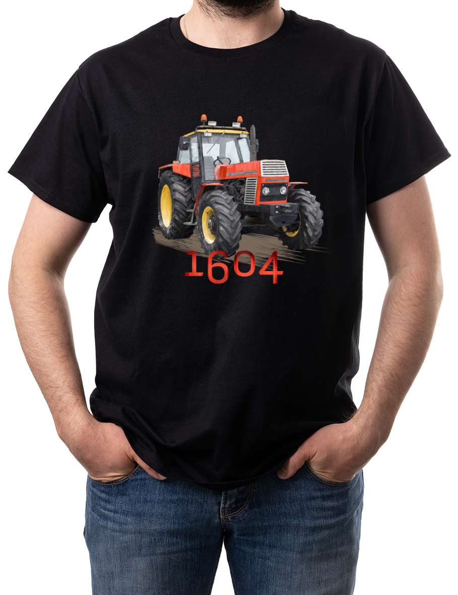 Ursus 1604 — koszulka (Kolor koszulki: czarny; Rozmiar: XS (męska); Rodzaj nadruku: Ursus 1604)