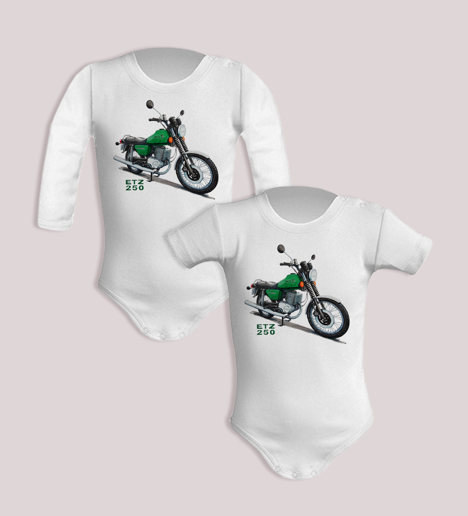 MZ ETZ 250 — body (Rozmiar: 6M; Długość rękawa: długi; Rodzaj nadruku: MZ ETZ 250)