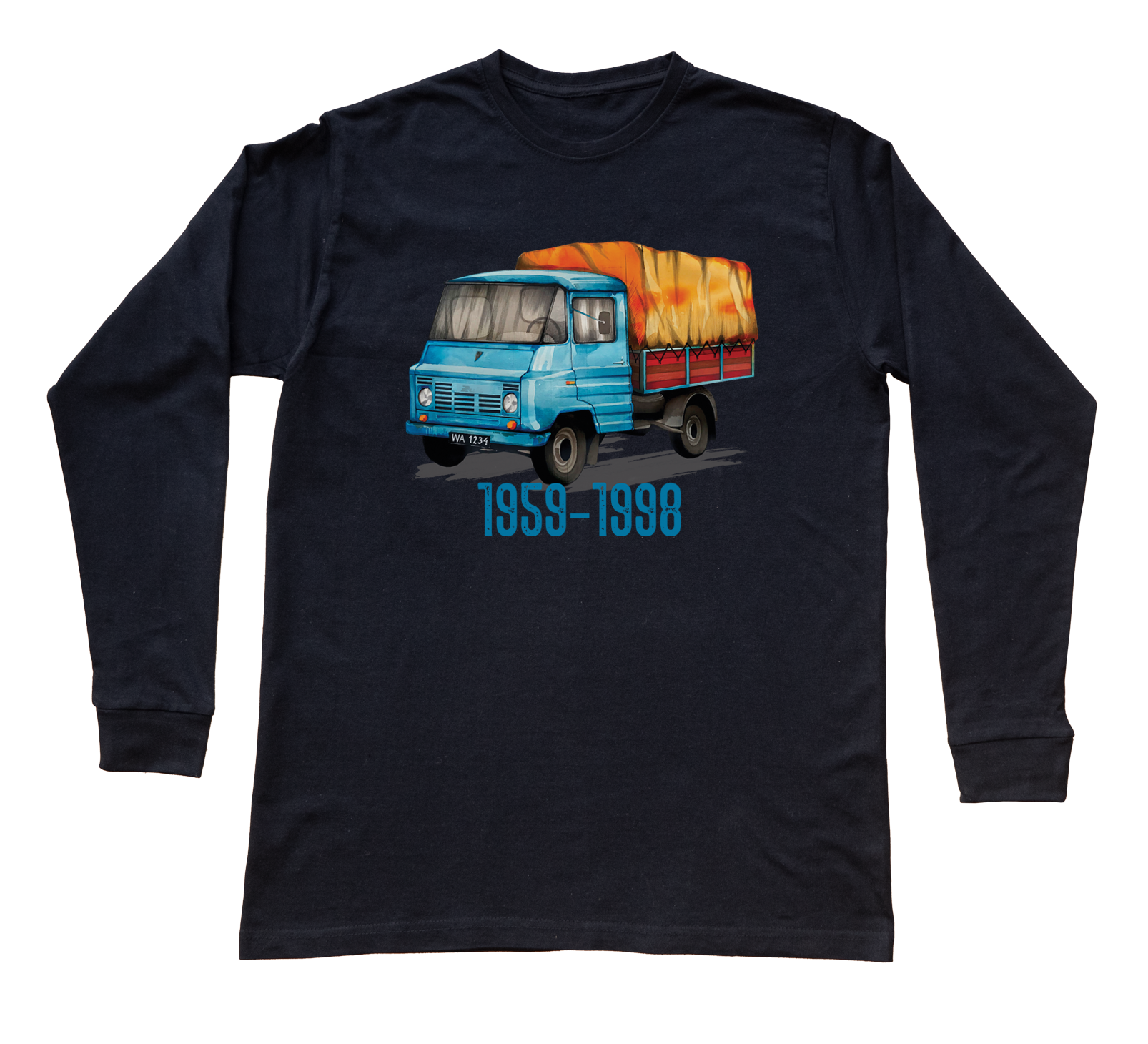 Żuk — bluzka z długim rękawem (Rozmiar: 7 - 8 lat; Kolor koszulki: czarny; Rodzaj nadruku: Żuk)