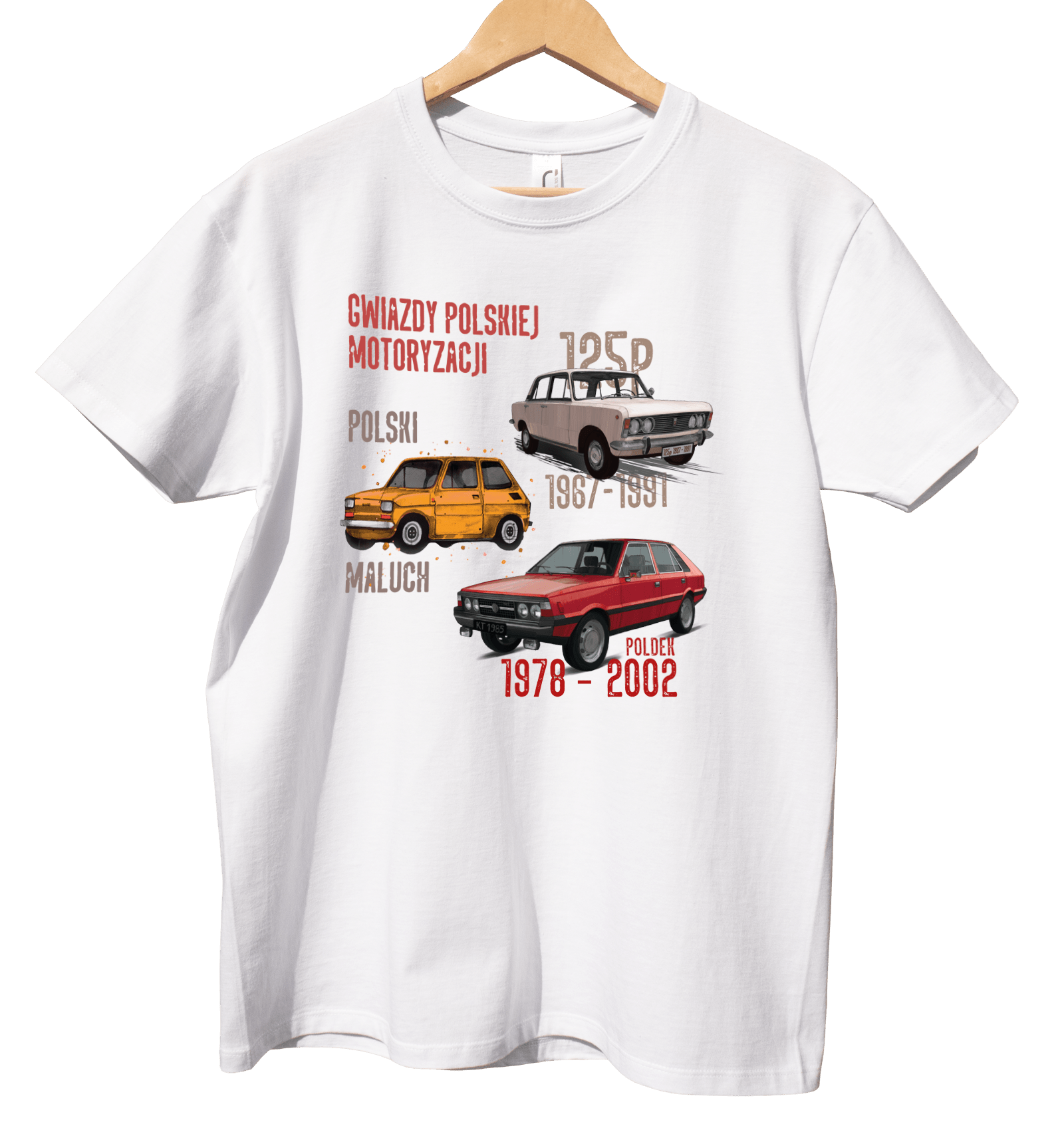 Koszulka dla fana motoryzacji (Kolor koszulki: biały; Rozmiar: 3XL (damska); Rodzaj nadruku: OSOMIX)