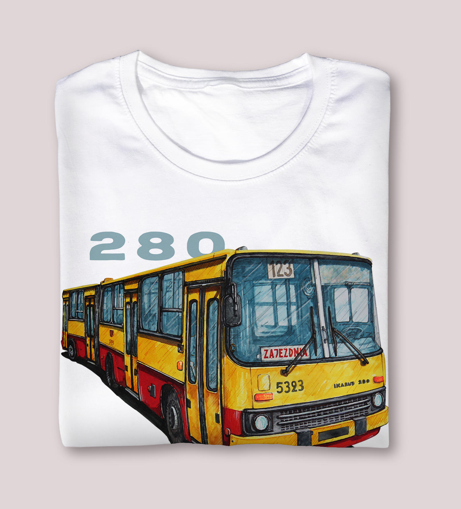 Ikarus 280 — koszulka