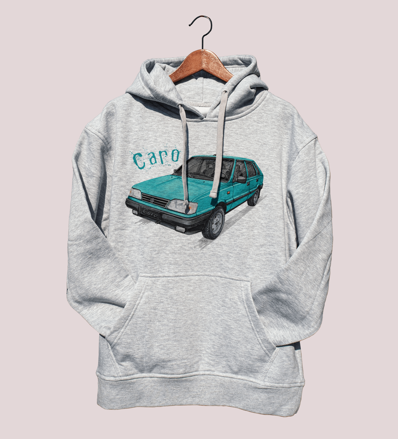 Polonez Caro — bluza (Rozmiar: M; Kolor bluzy: szary; Rodzaj nadruku: Polonez Caro)