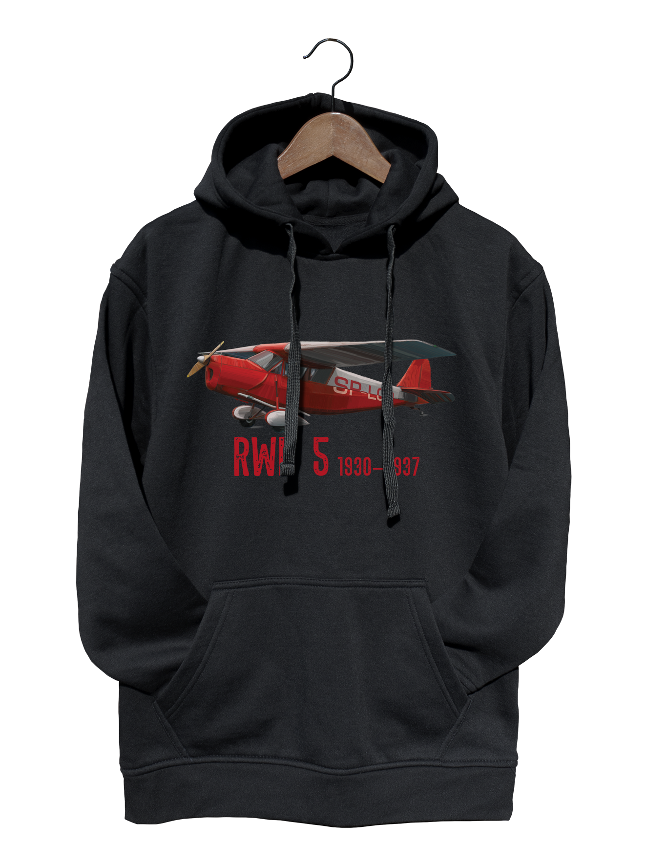 RWD-5 — bluza (Rozmiar: XXL; Kolor bluzy: czarny; Rodzaj nadruku: RWD-5)