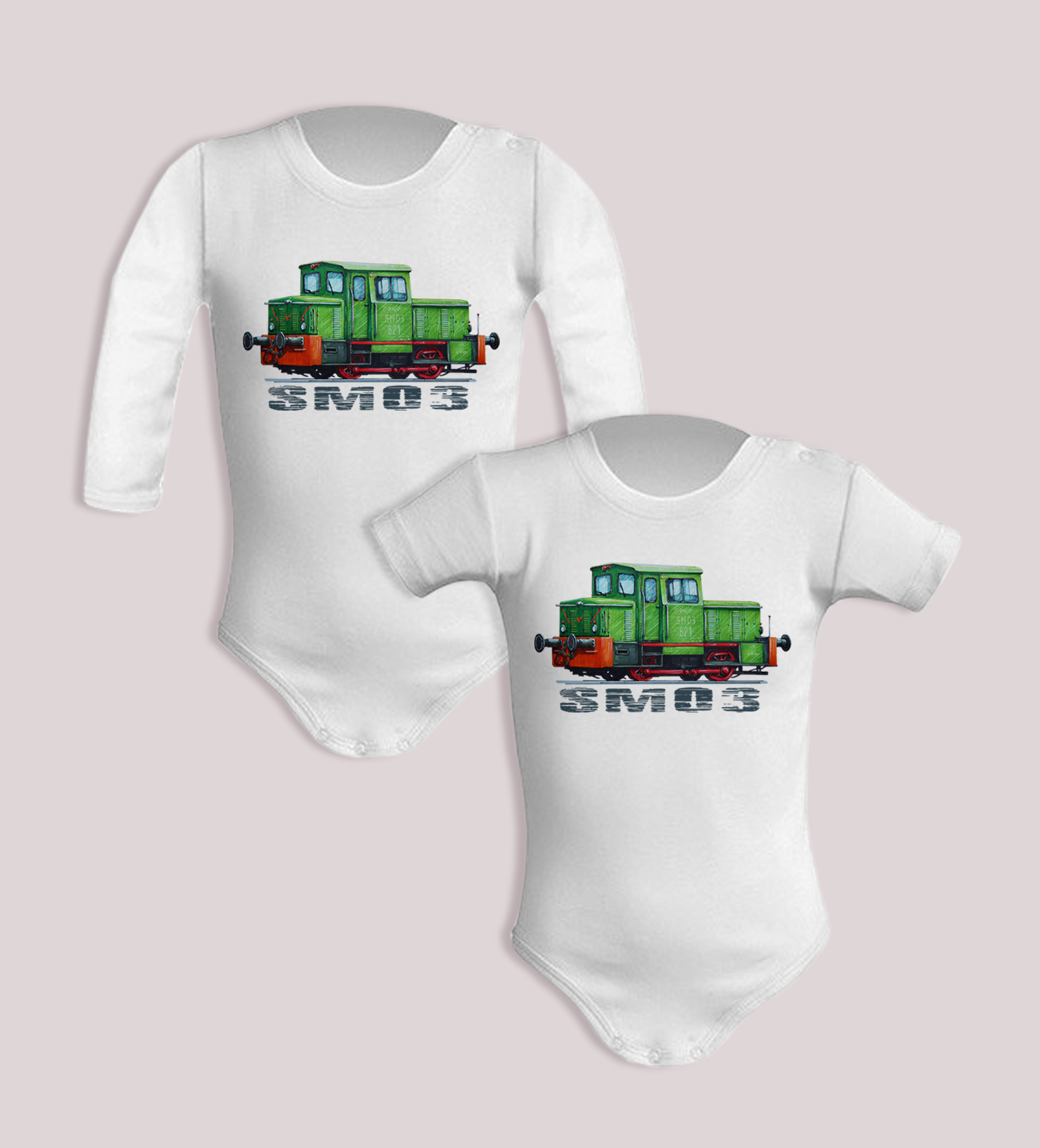 SM03 — body (Rozmiar: 6M; Długość rękawa: długi; Rodzaj nadruku: SM03)