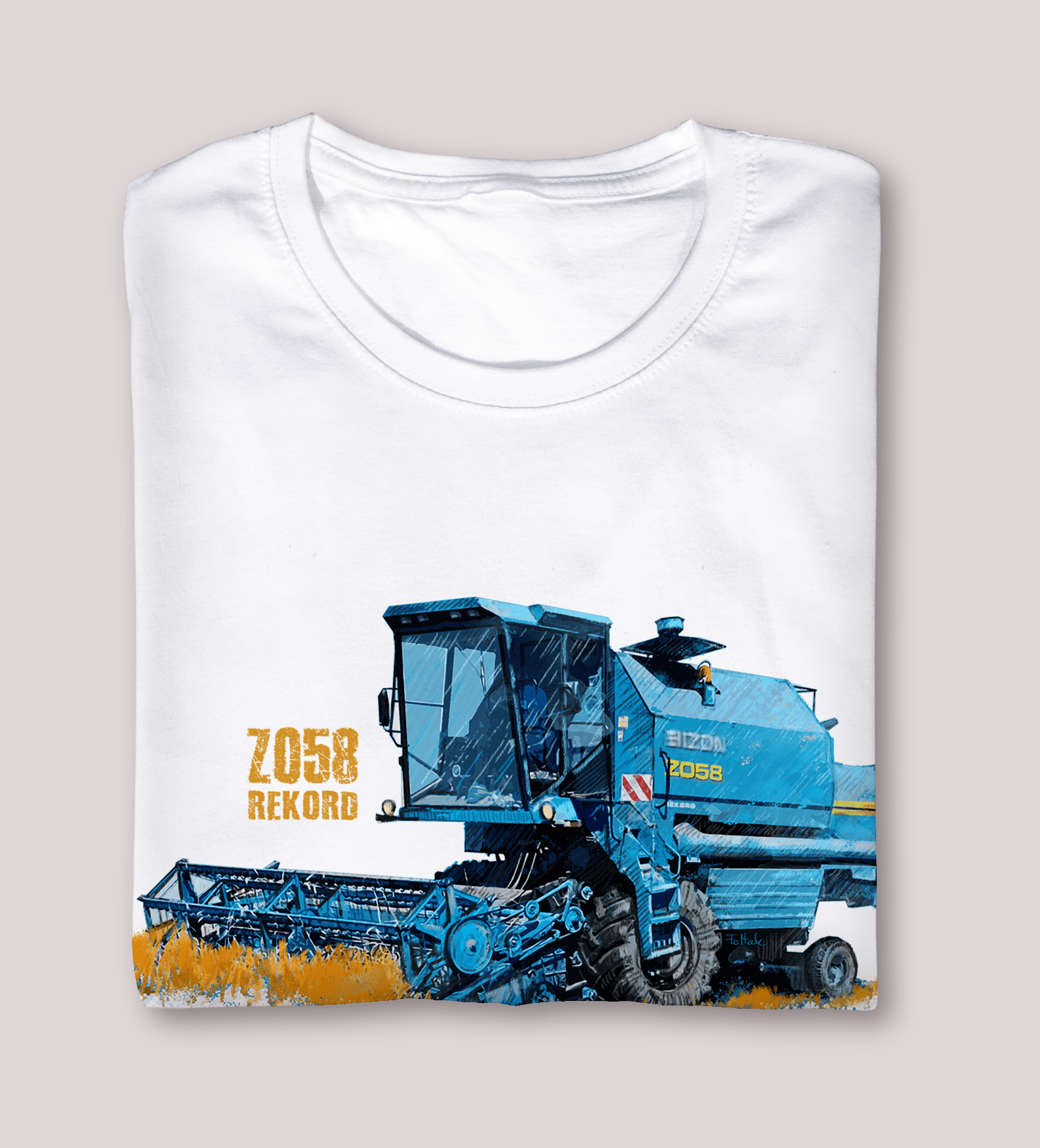 Bizon Rekord — koszulka (Kolor koszulki: biały; Rozmiar: 3 - 4 lata; Rodzaj nadruku: Bizon Rekord)