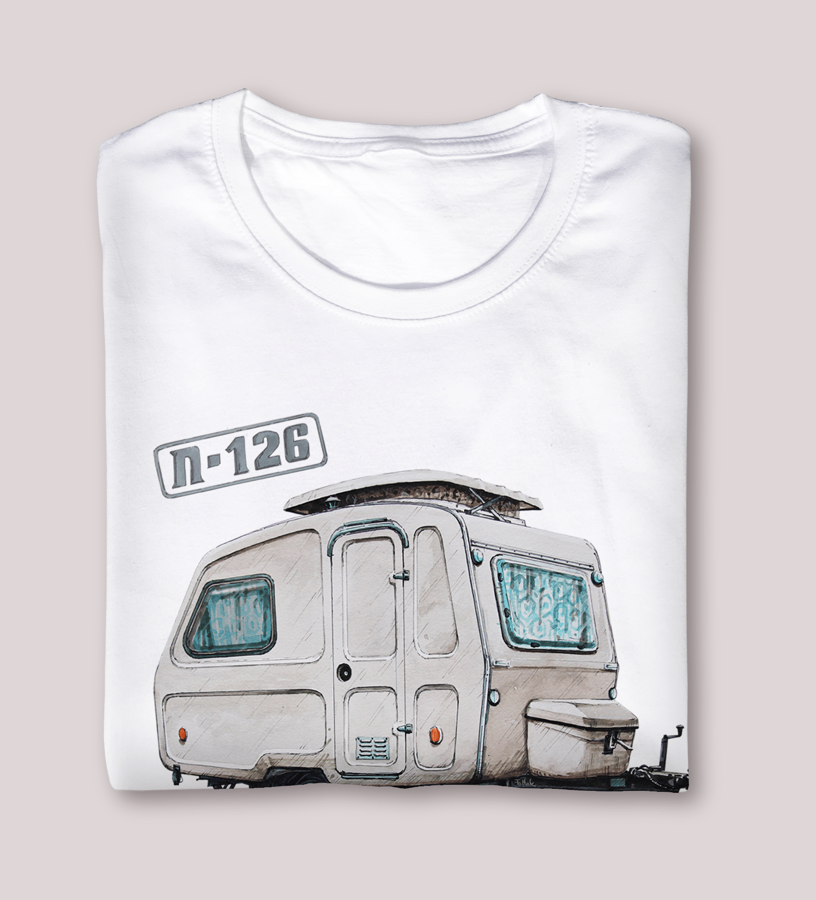 Niewiadów N-126 — koszulka (Kolor koszulki: biały; Rozmiar: 12 - 14 lat; Rodzaj nadruku: Niewiadów N-126)