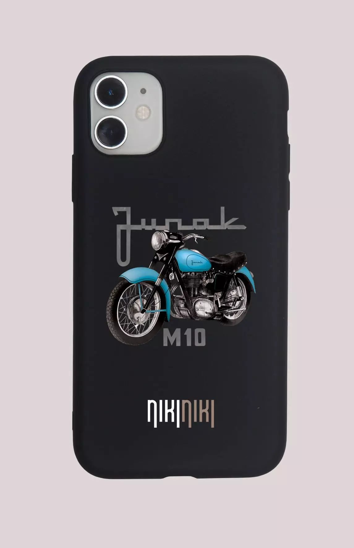 Junak M10 — etui (Producent telefonu: XIAOMI; Model telefonu: REDMI 10C 4G; Kolor etui: czarny; Rodzaj nadruku: Junak M10)