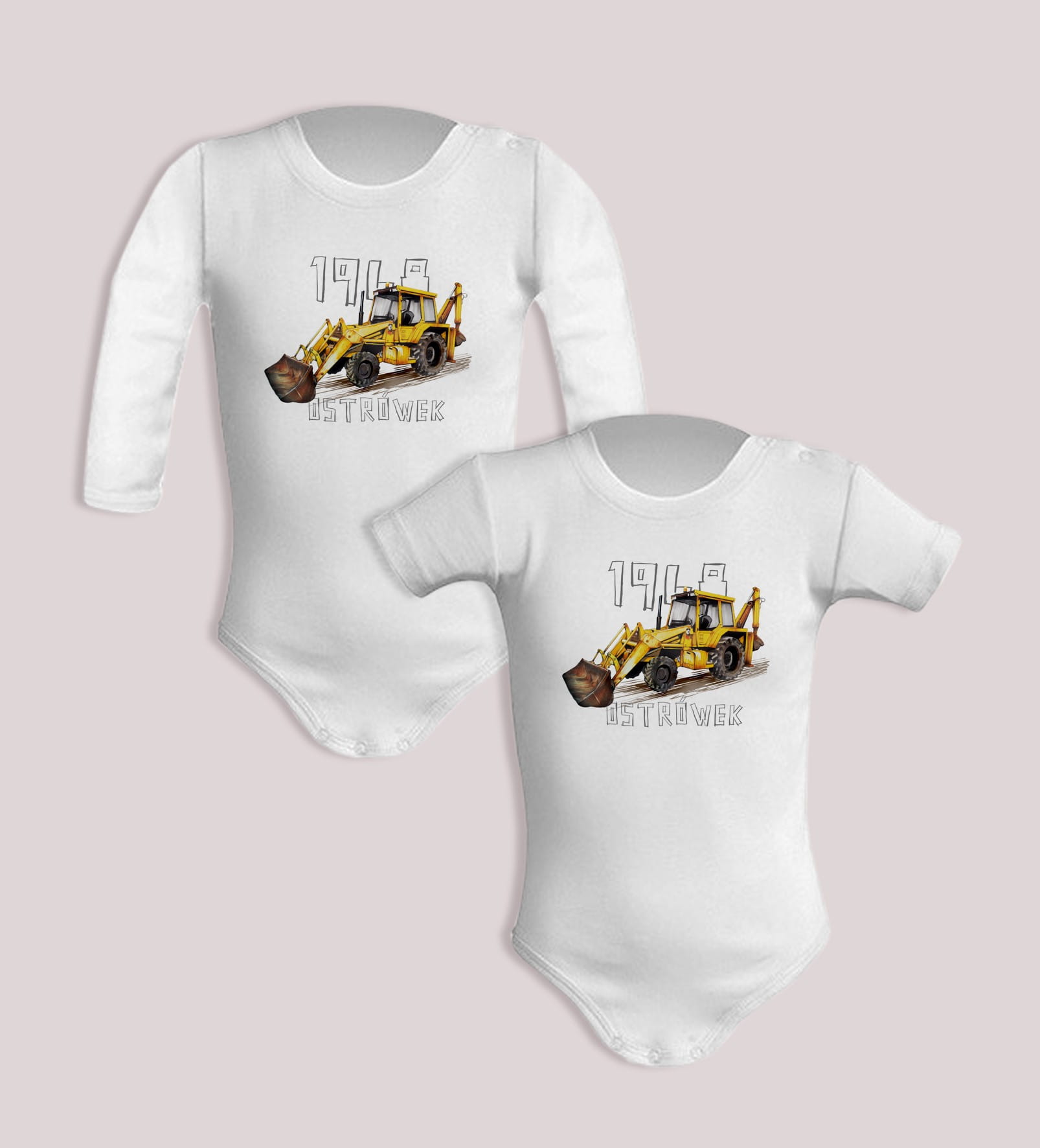 Ostrówek— body (Rozmiar: 6M; Długość rękawa: krótki; Rodzaj nadruku: Ostrówek)