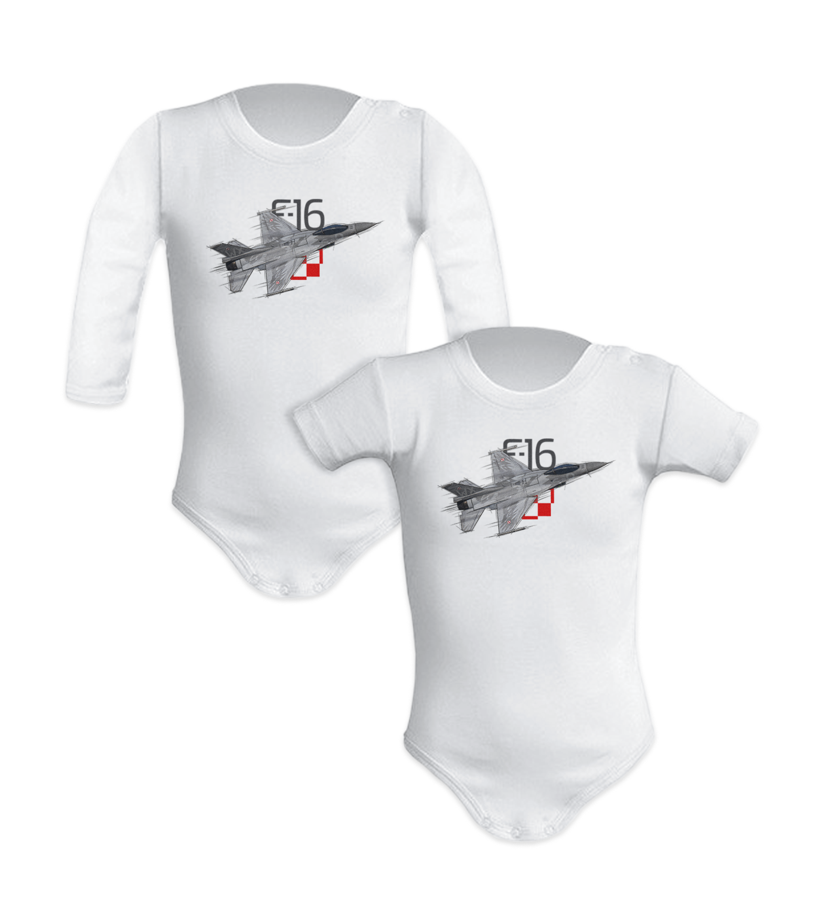 F-16 — body (Rozmiar: 3M; Długość rękawa: krótki; Rodzaj nadruku: F-16)