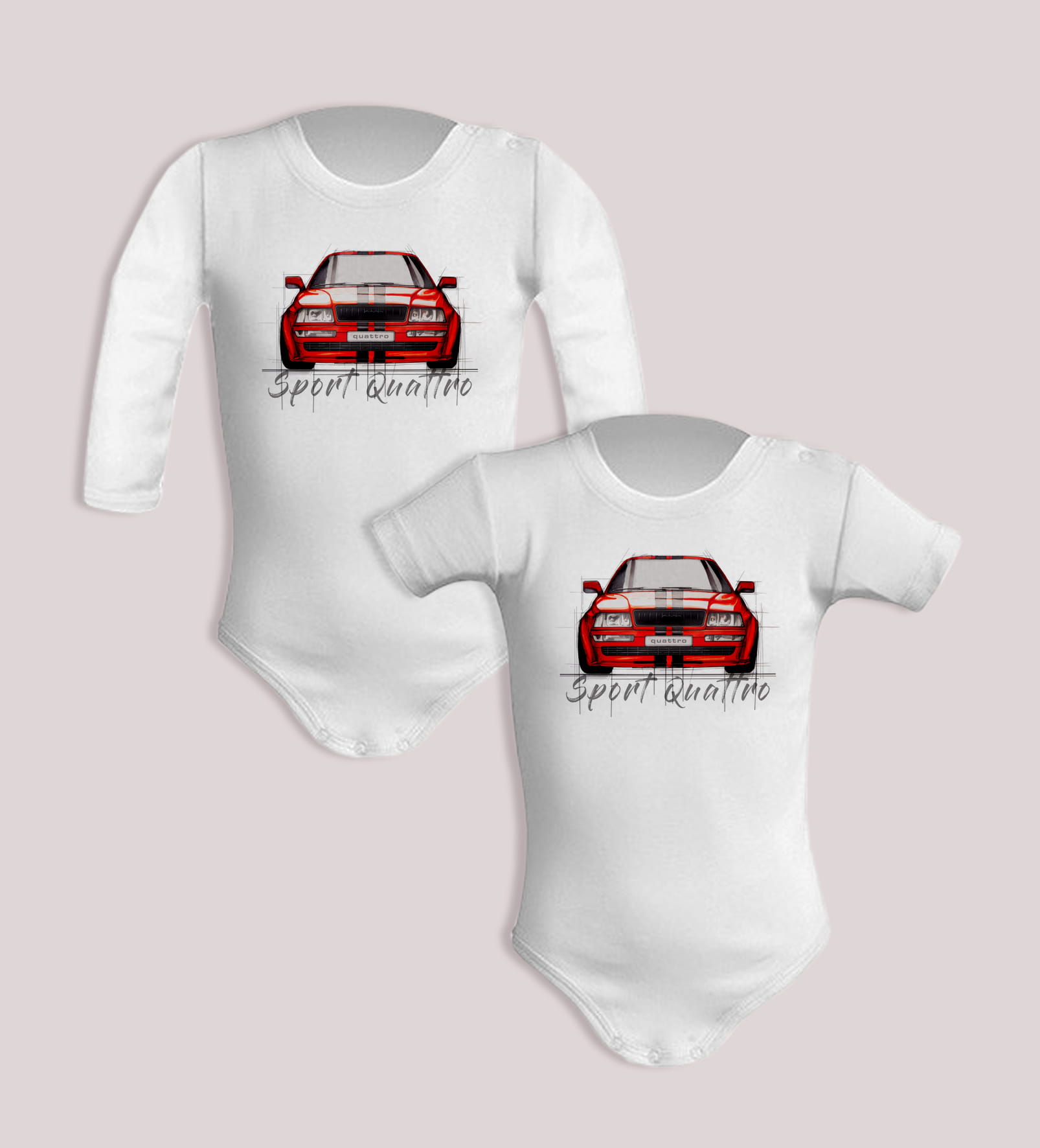 Audi S2 — body (Rozmiar: 9M; Długość rękawa: długi; Rodzaj nadruku: Audi)