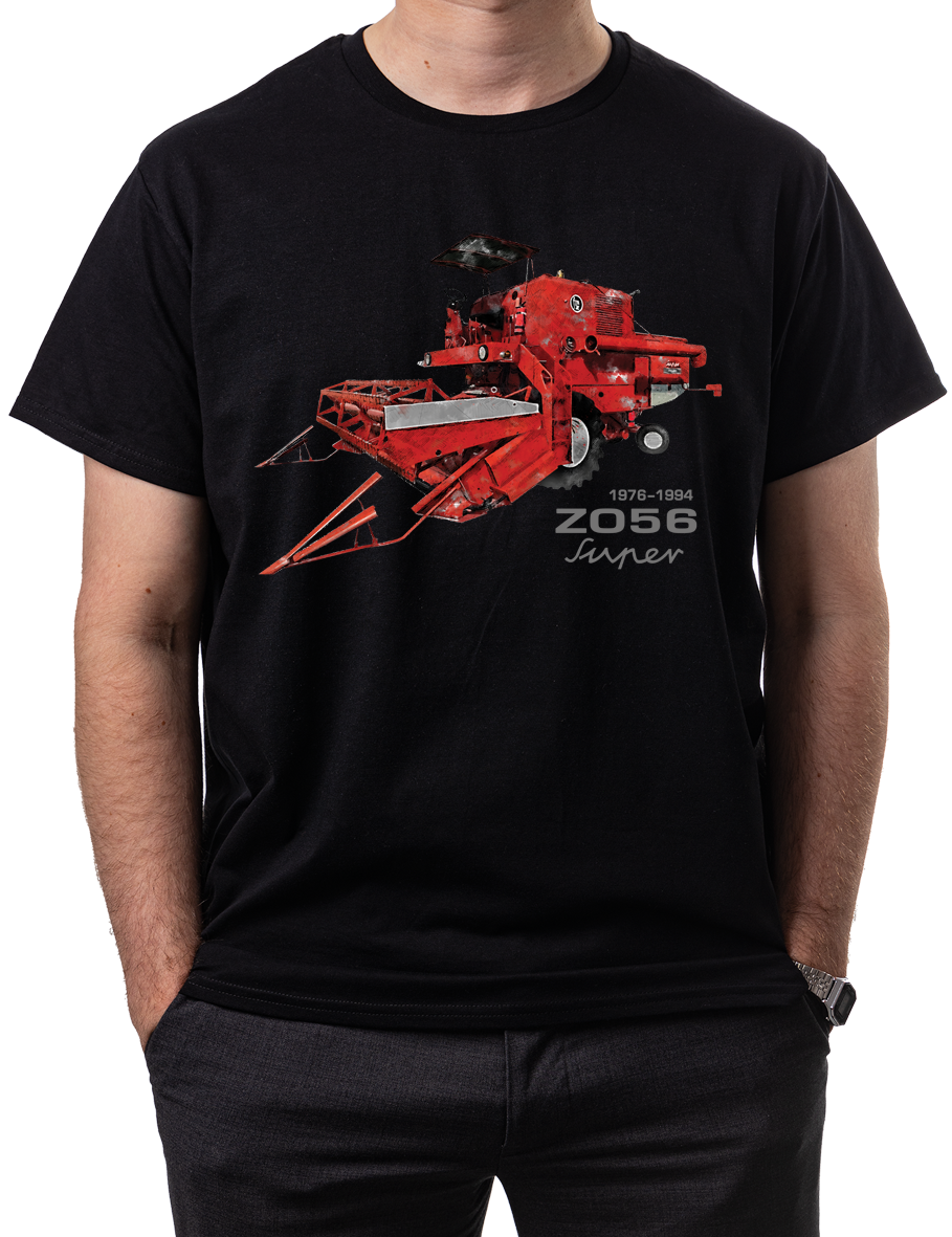 Bizon Super — koszulka (Kolor koszulki: czarny; Rozmiar: 5XL (męska); Rodzaj nadruku: Bizon)