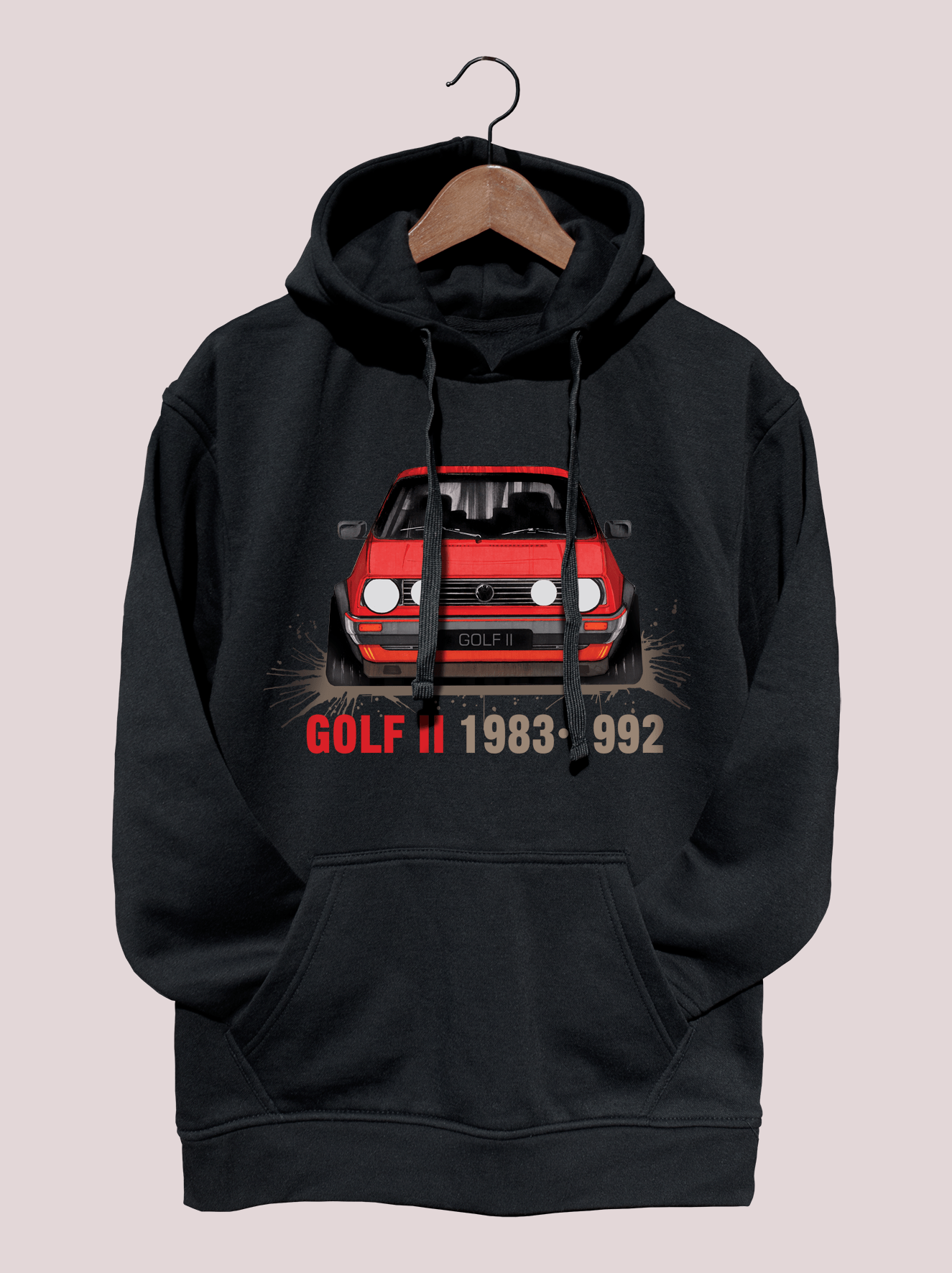 Golf II — bluza (Rozmiar: S; Kolor bluzy: czarny; Rodzaj nadruku: Golf II)