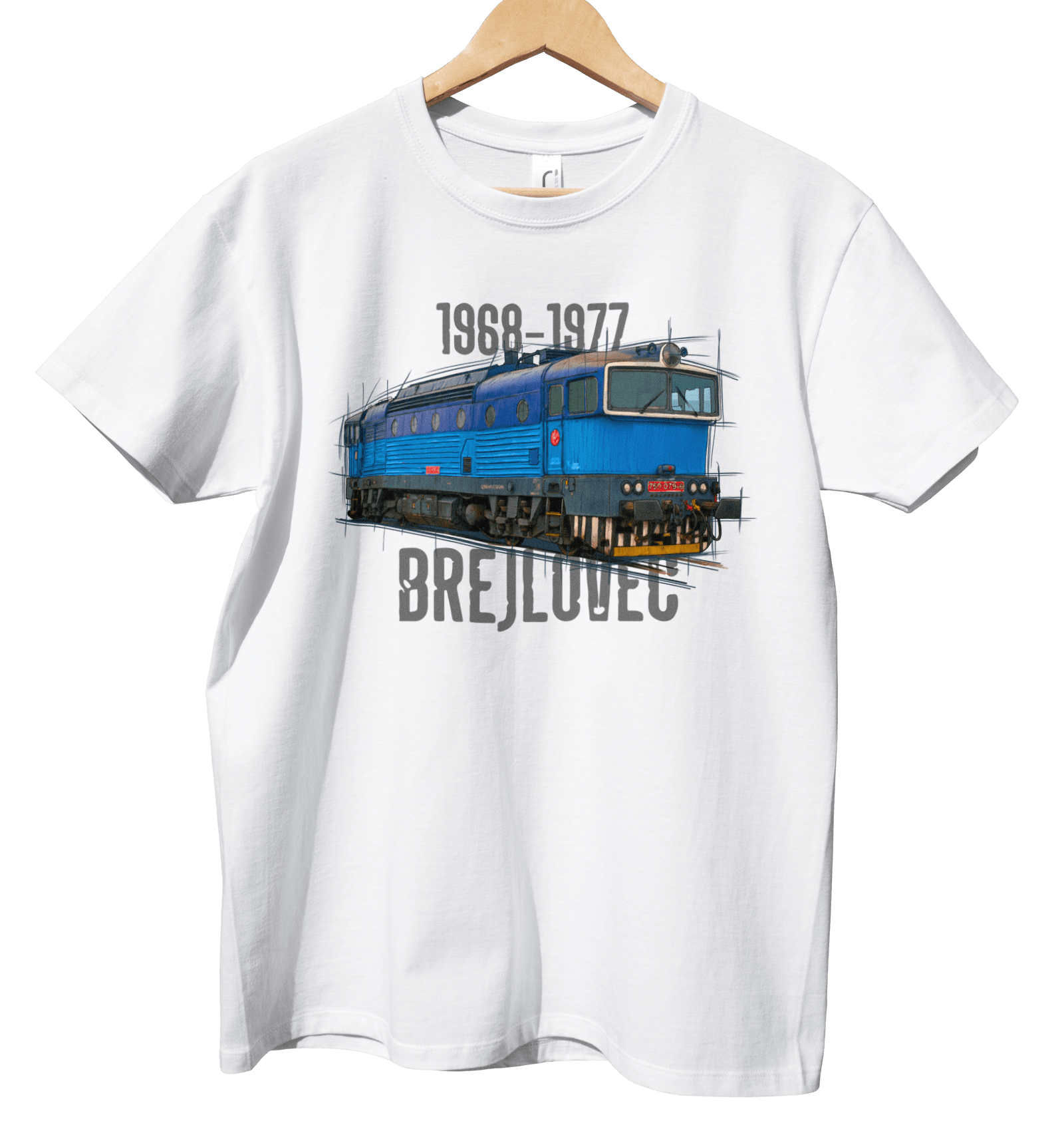 Brejlovec — koszulka (Kolor koszulki: biały; Rozmiar: S (męska); Rodzaj nadruku: Brejlovec)