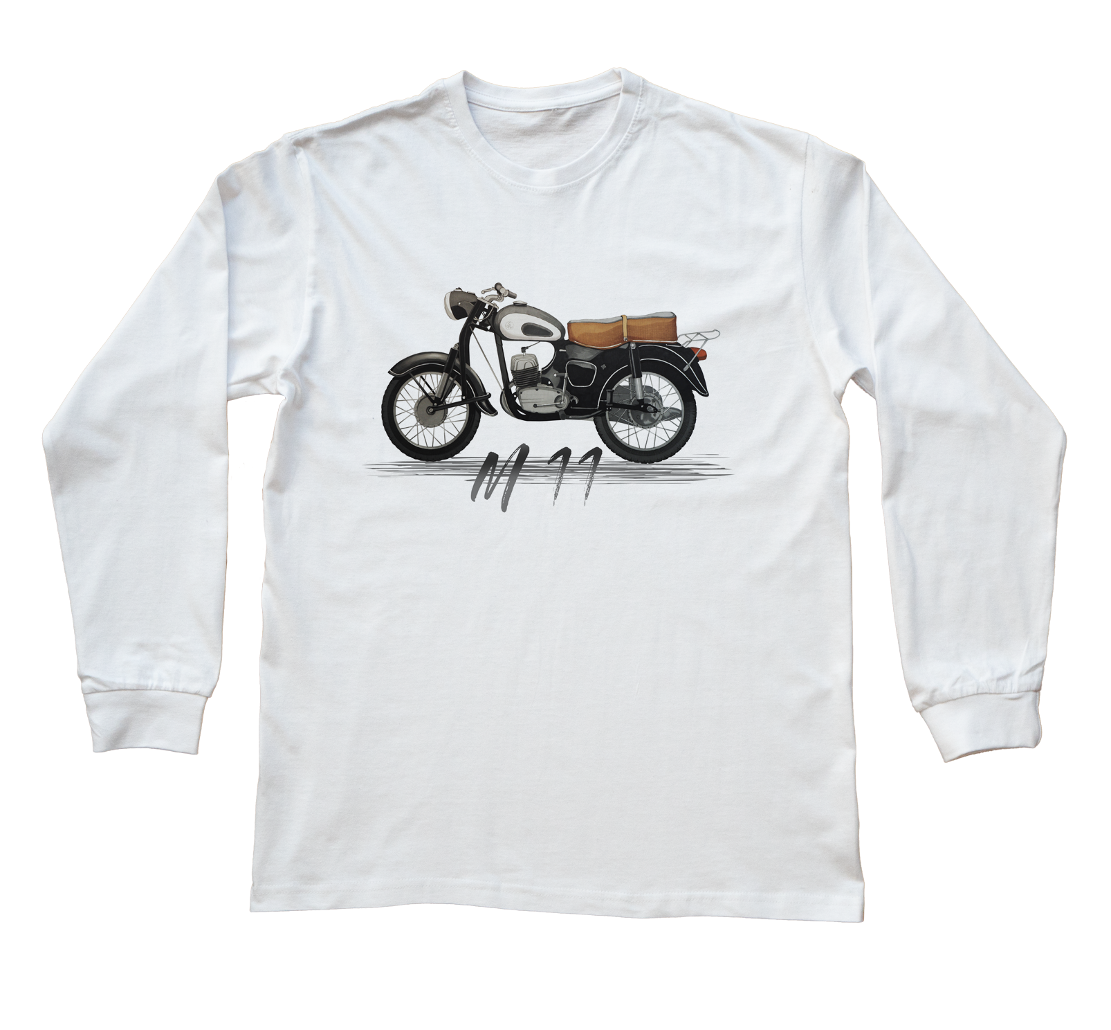 SHL M11 — bluzka z długim rękawem (Rozmiar: 3 - 4 lata; Kolor koszulki: biały; Rodzaj nadruku: SHL)